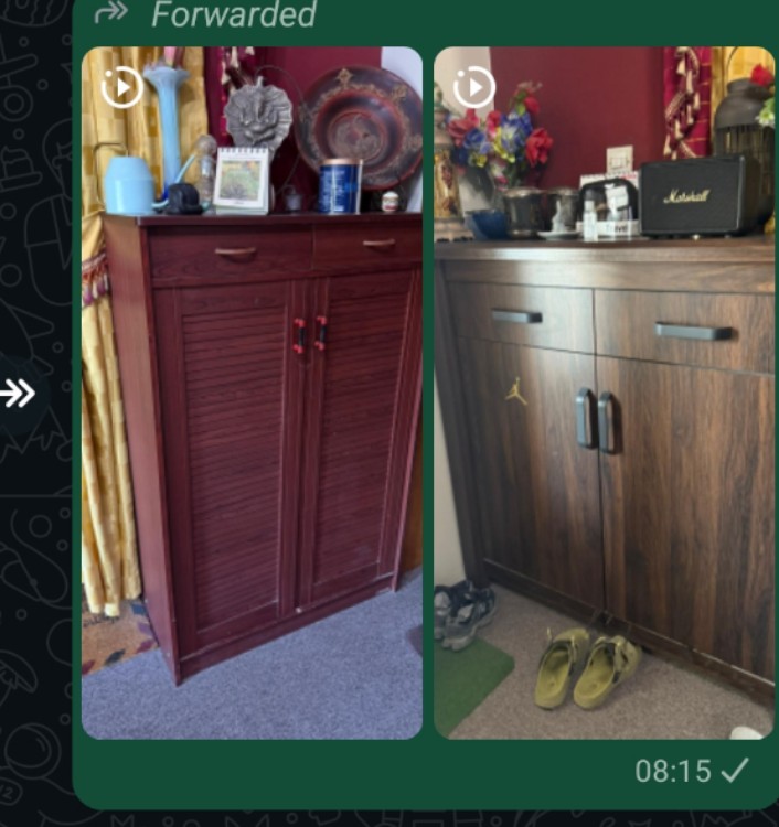 Shoe rack and drawers - Image 1