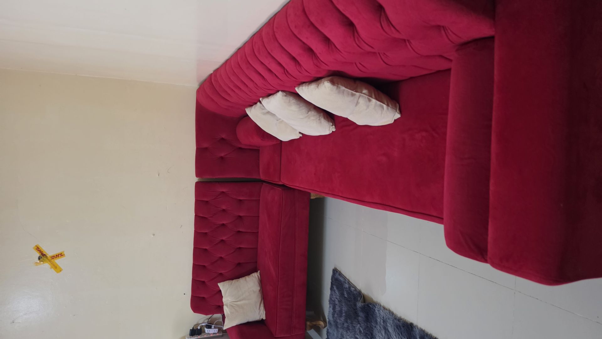 L SHAPE SOFA VERY GOOD CONDITION 🛋️✨ #LShapeSofa #GoodCondition #FurnitureSale - Image 3