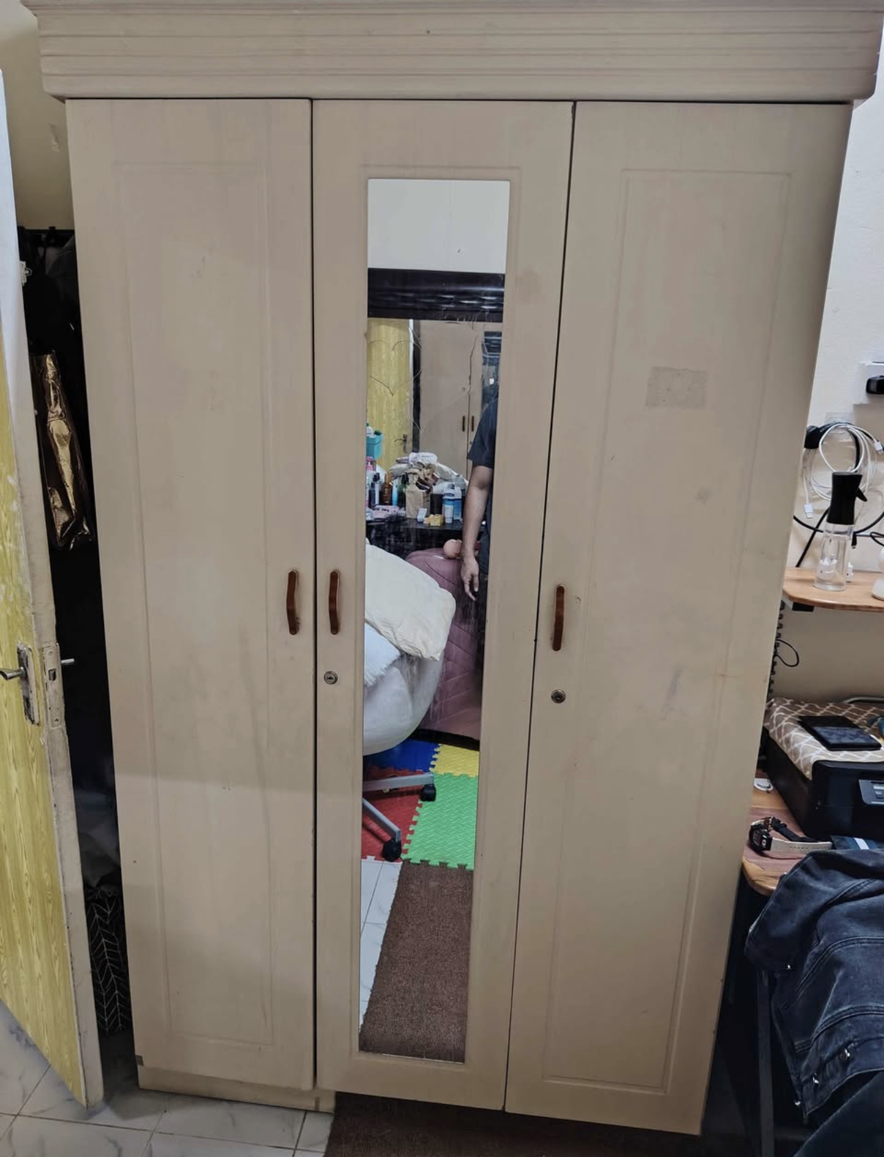 Heavy Duty 3 Door Cabinet - Image 2