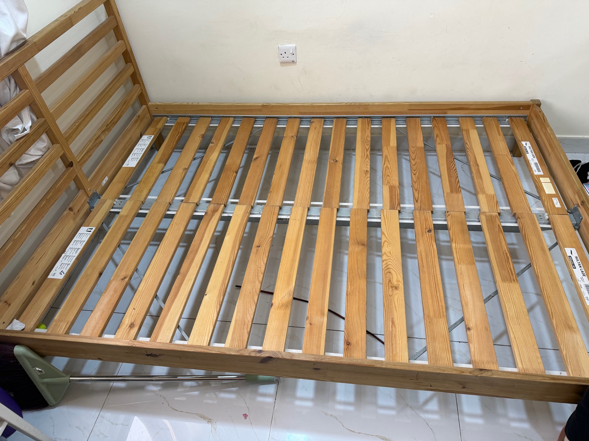 IKEA Bed and mattress - Image 1