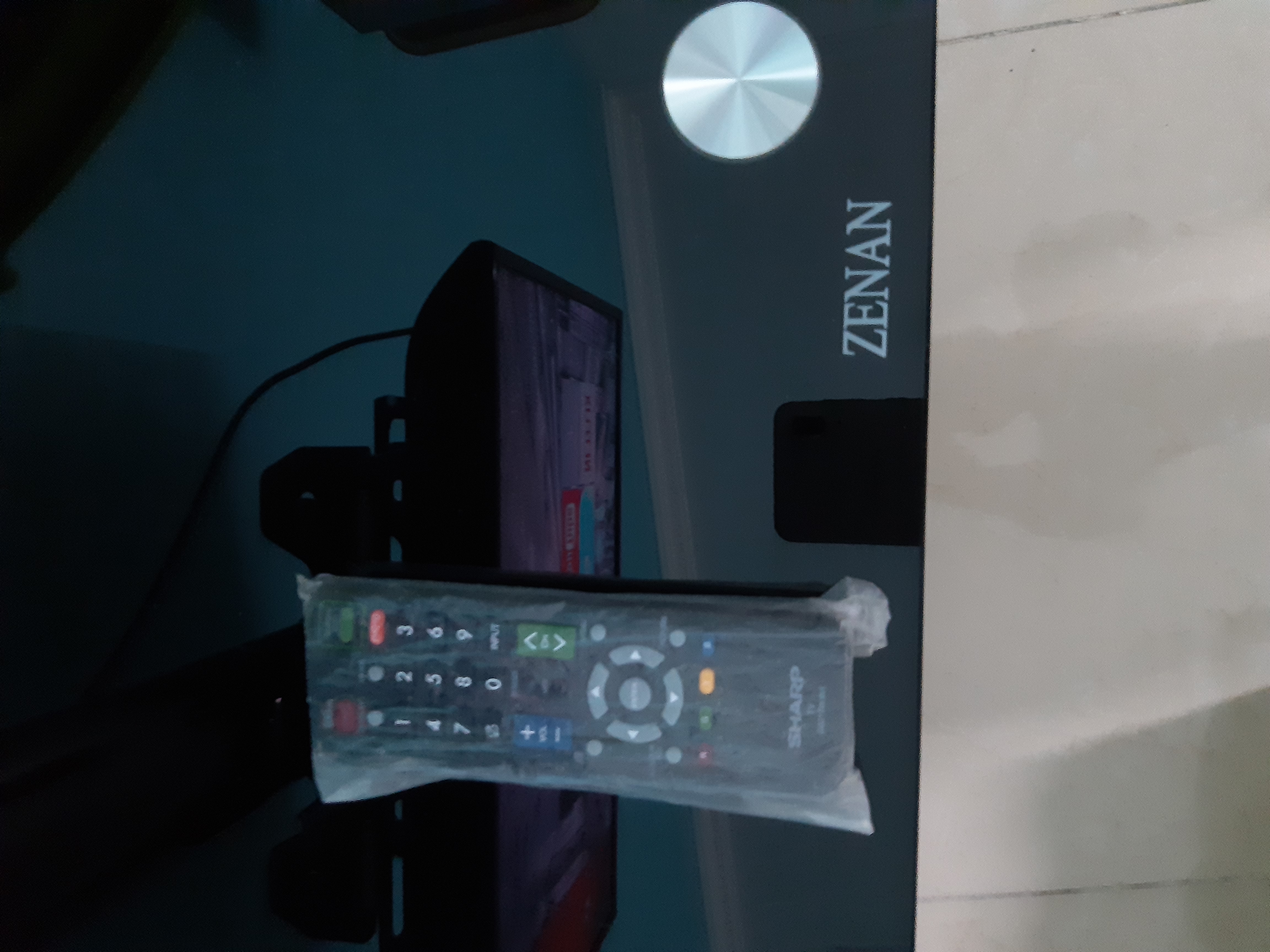 32" Sharp LED TV with box and STAND  - Image 4