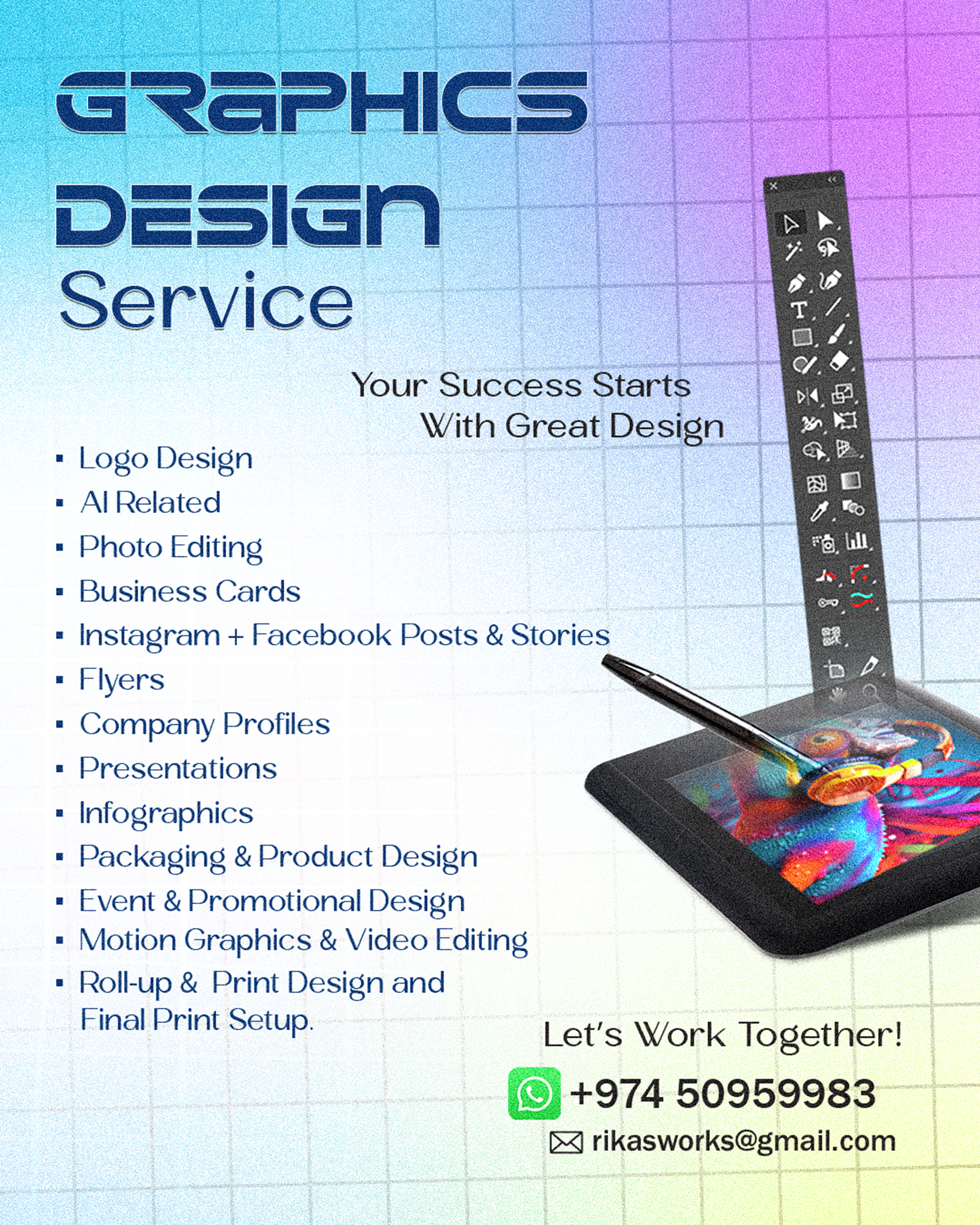 Graphics Designing & video Editing  - Image 2