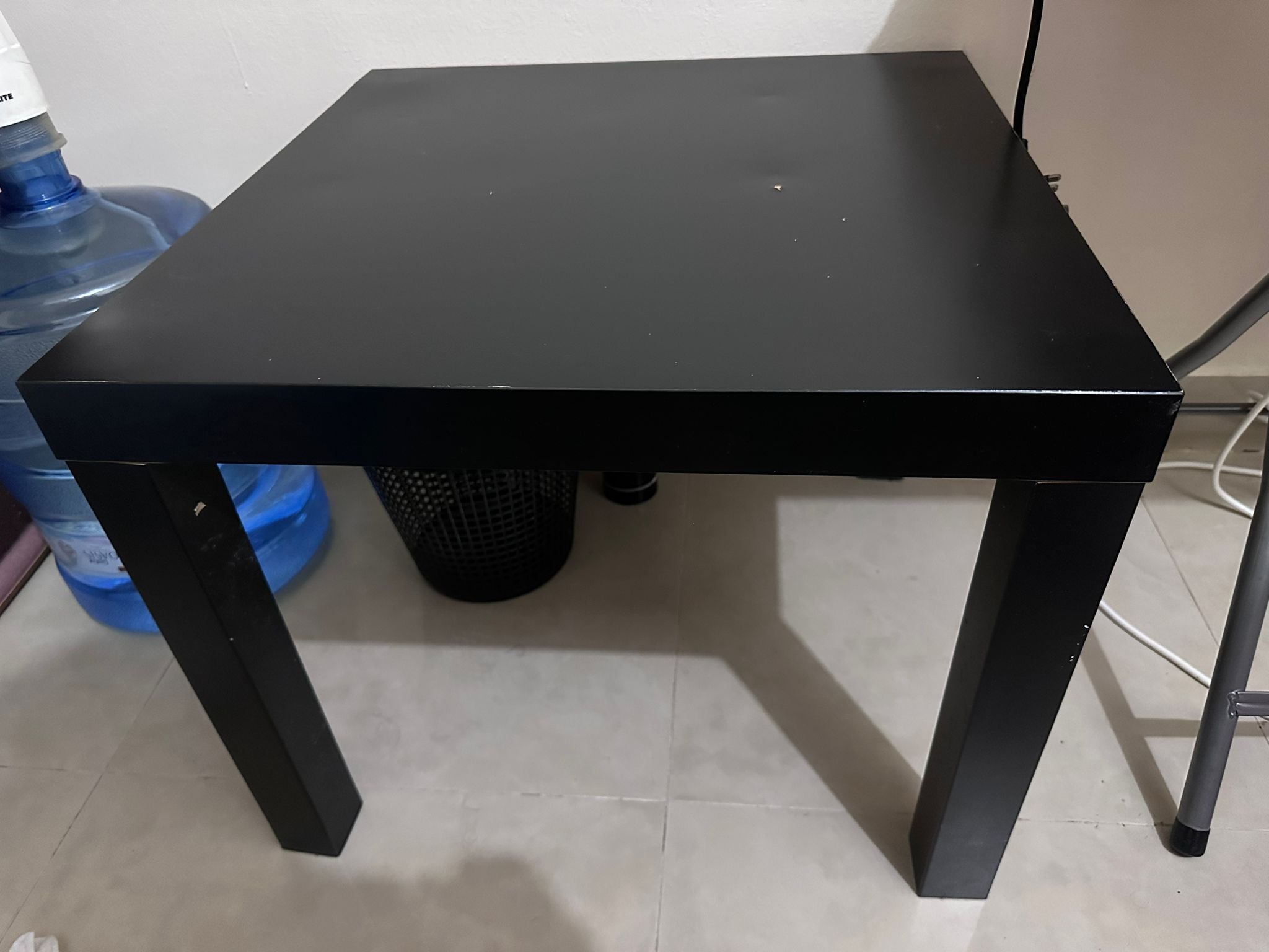 Computer Table with Chairs & IKEA Side Table - Image 3