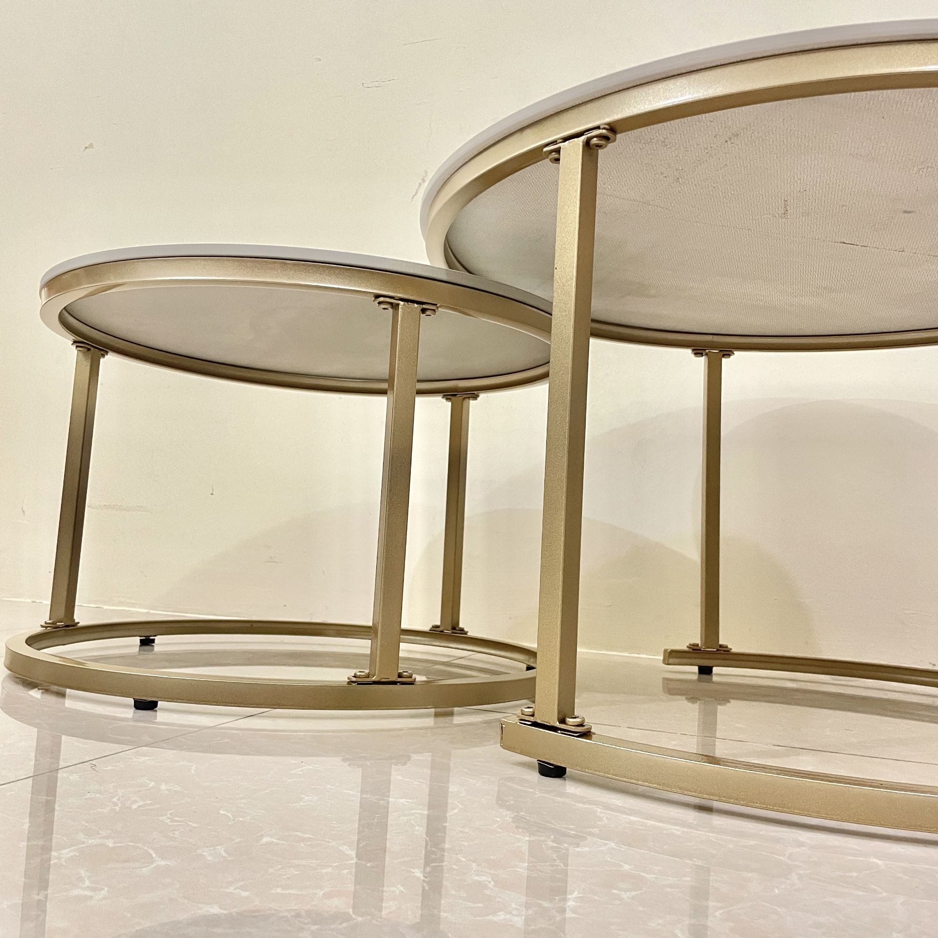 Coffee table, end table, marble table, living room table, furniture - Image 9