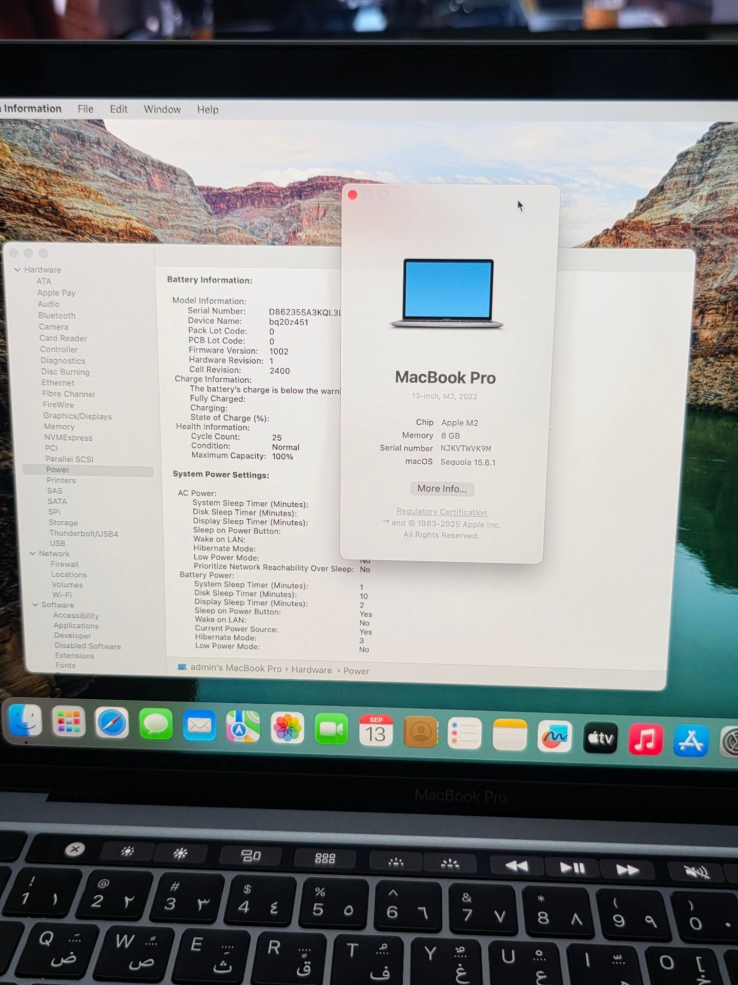 13" Macbook Pro M2 8/256Gb Gray  - Image 2