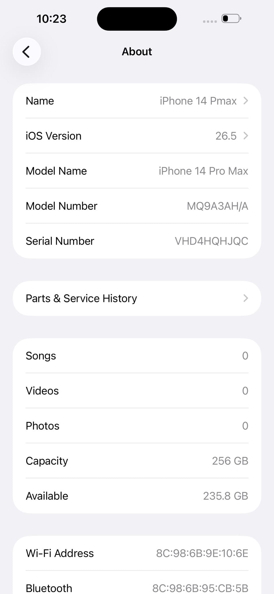 Iphone 14 Pro Max Space Black 256GB - Image 6