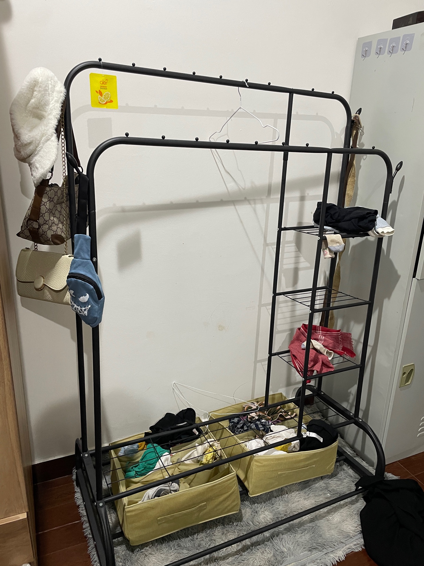 Rack hanger clothes double pole - Image 3