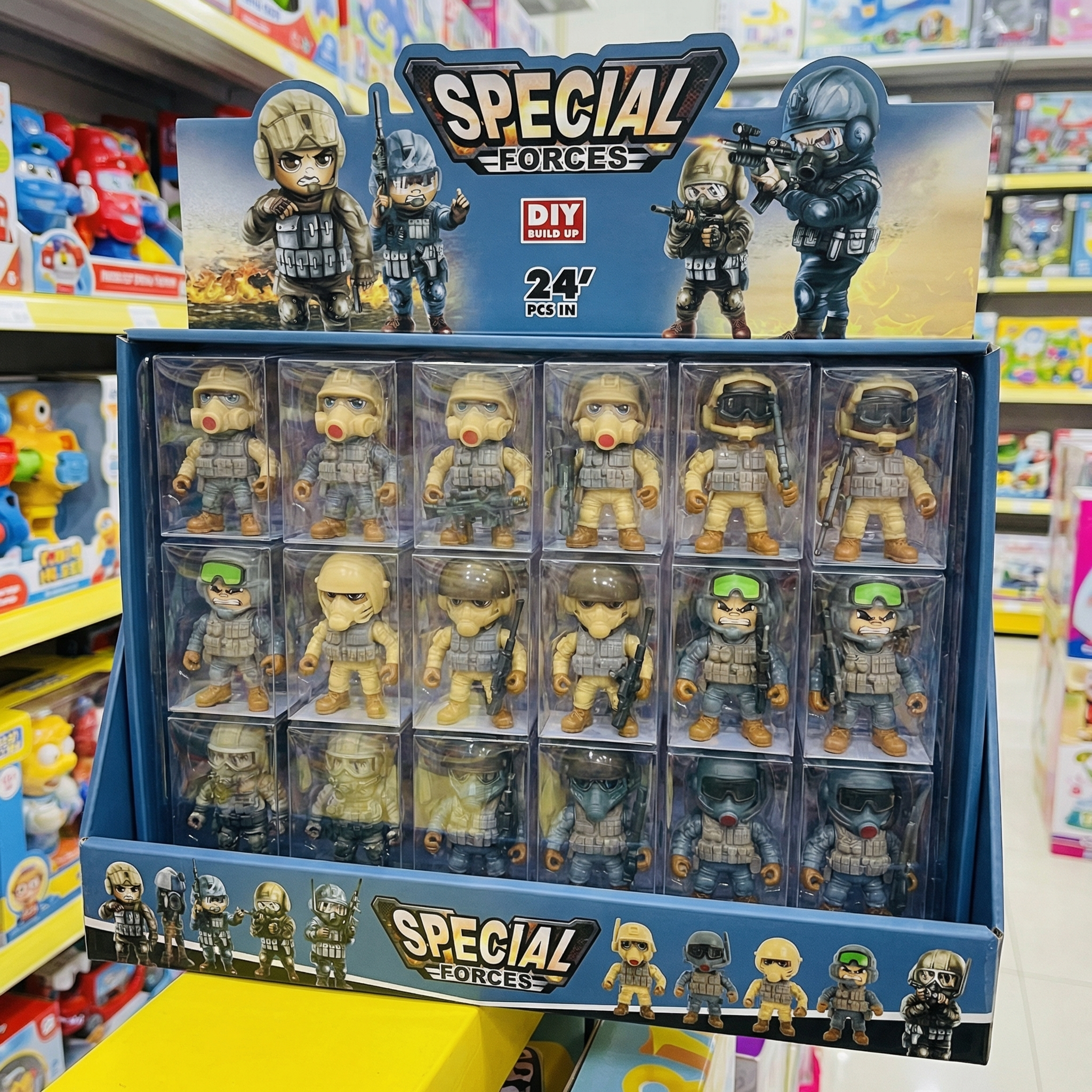 24PCS Special Forces Toy Figures - Image 1