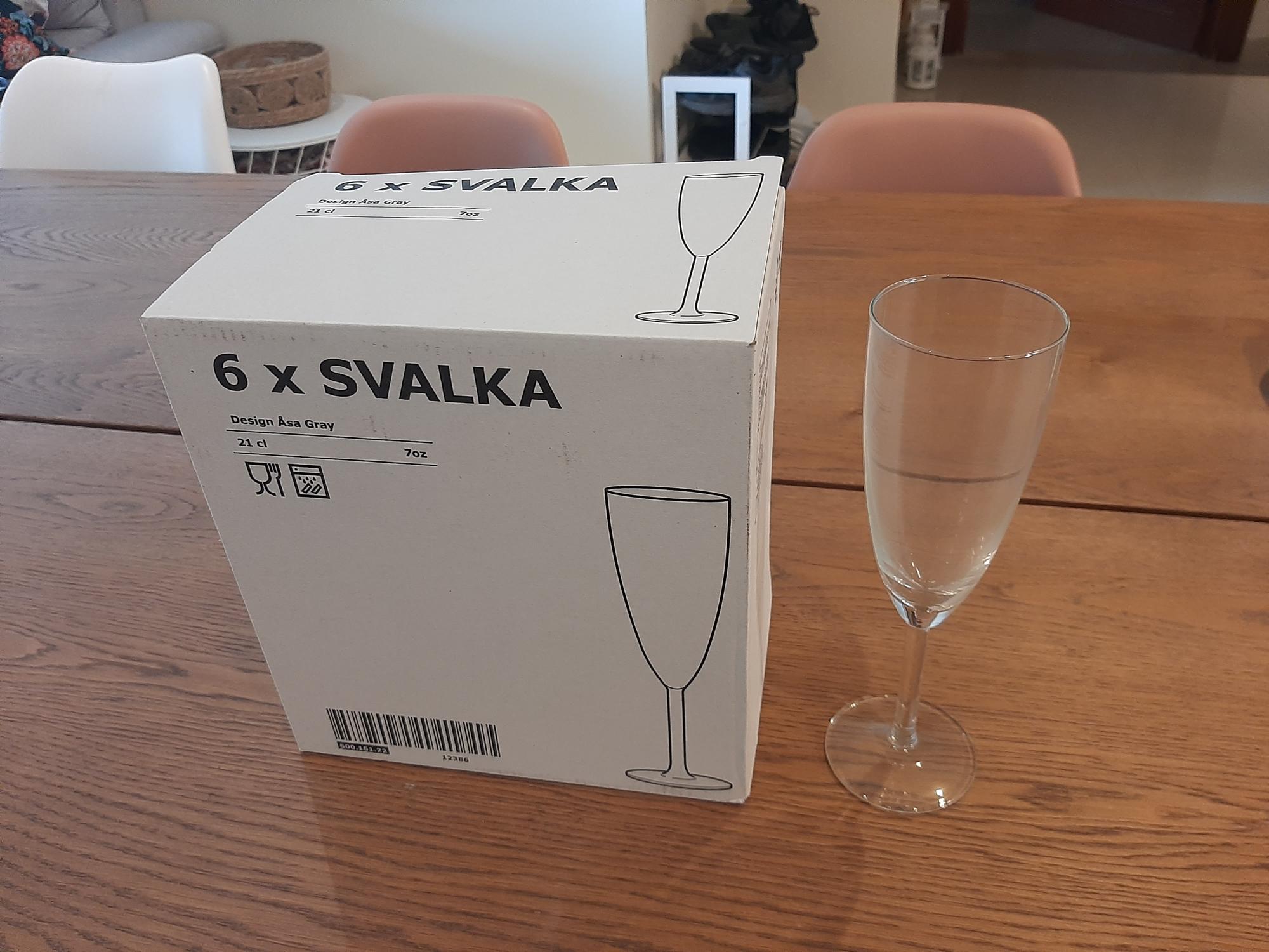 Table water glasses set from IKEA - Image 4