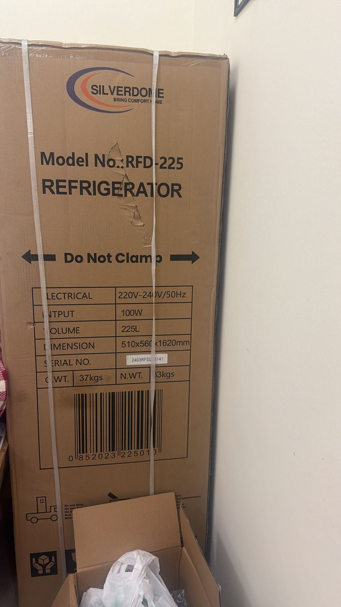 RFD-225 Silverdome Brand New Refrigerator (225 Liter) - Image 1