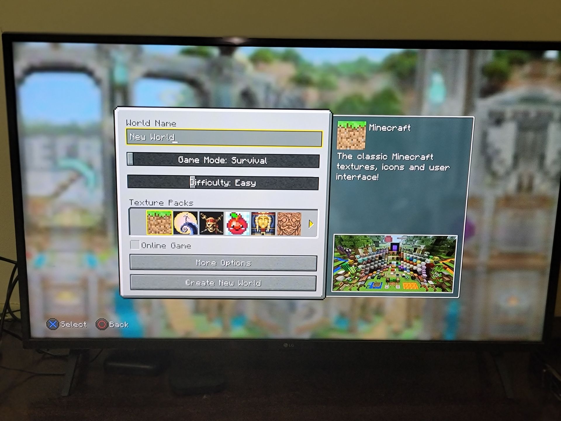 Minecraft PS3 Edition for Sale
 - Image 5