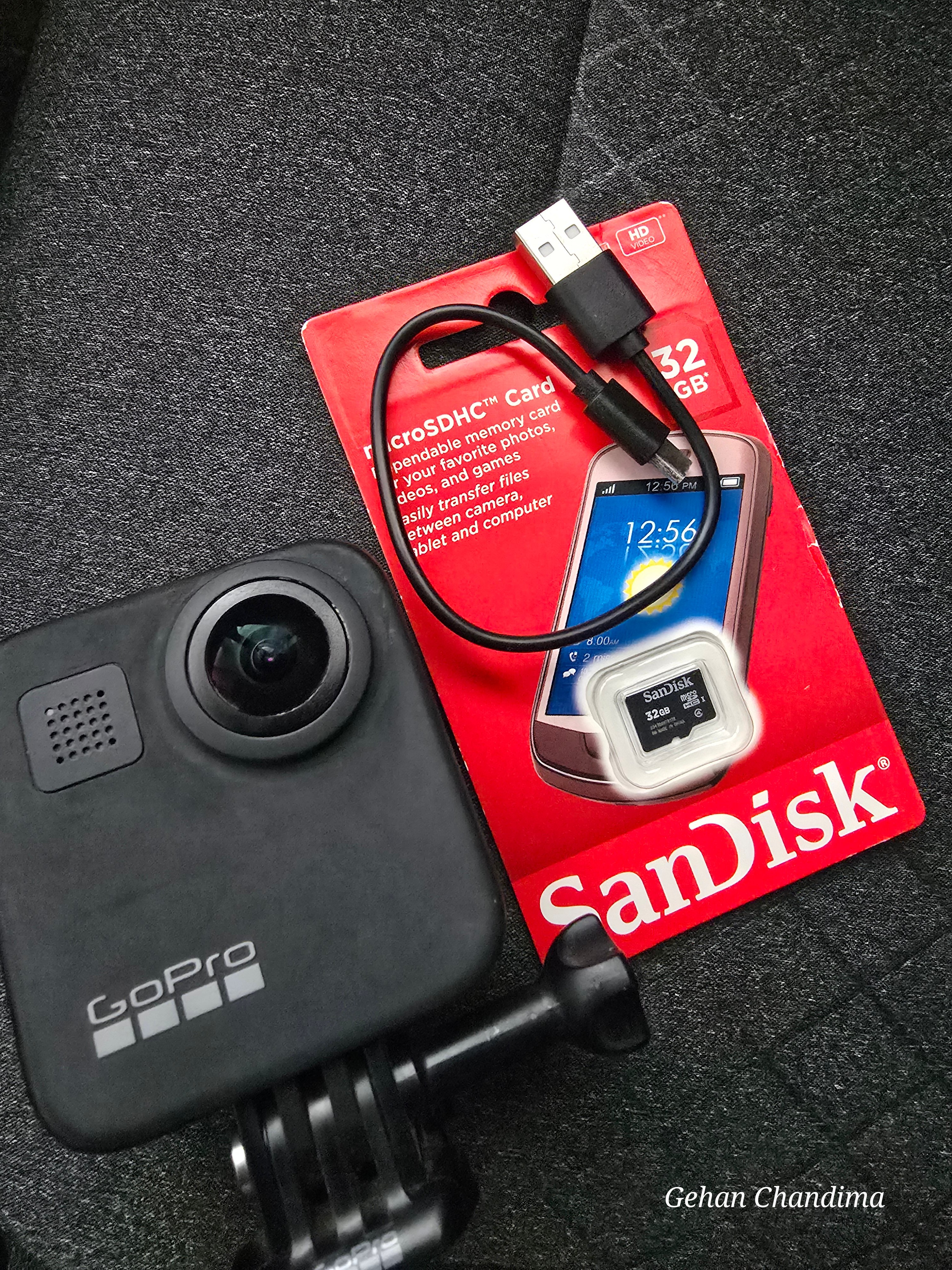 GoPro Max 360 Action Camera - only 2 times used - Image 1