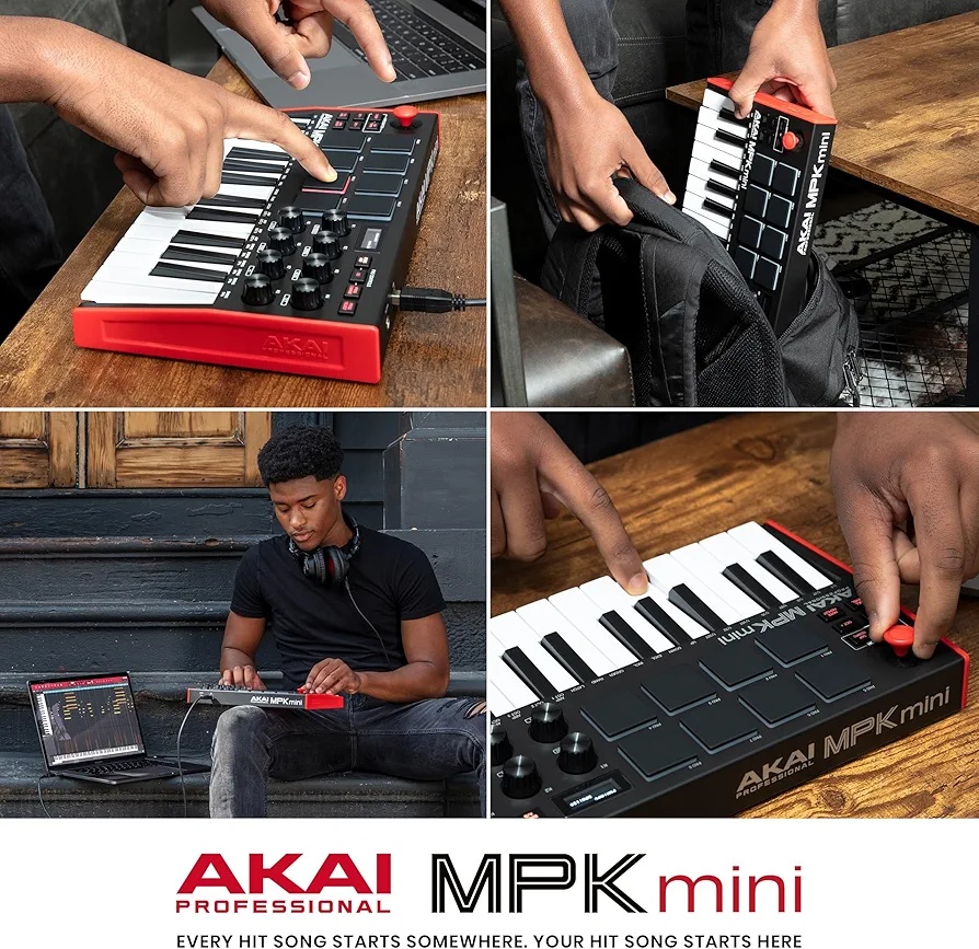 Akai Pro MPK Mini MK3 MIDI Keyboard Controller - Image 8
