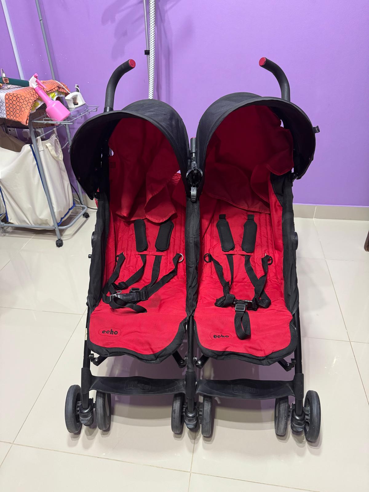 Twin Baby Stroller - Image 3