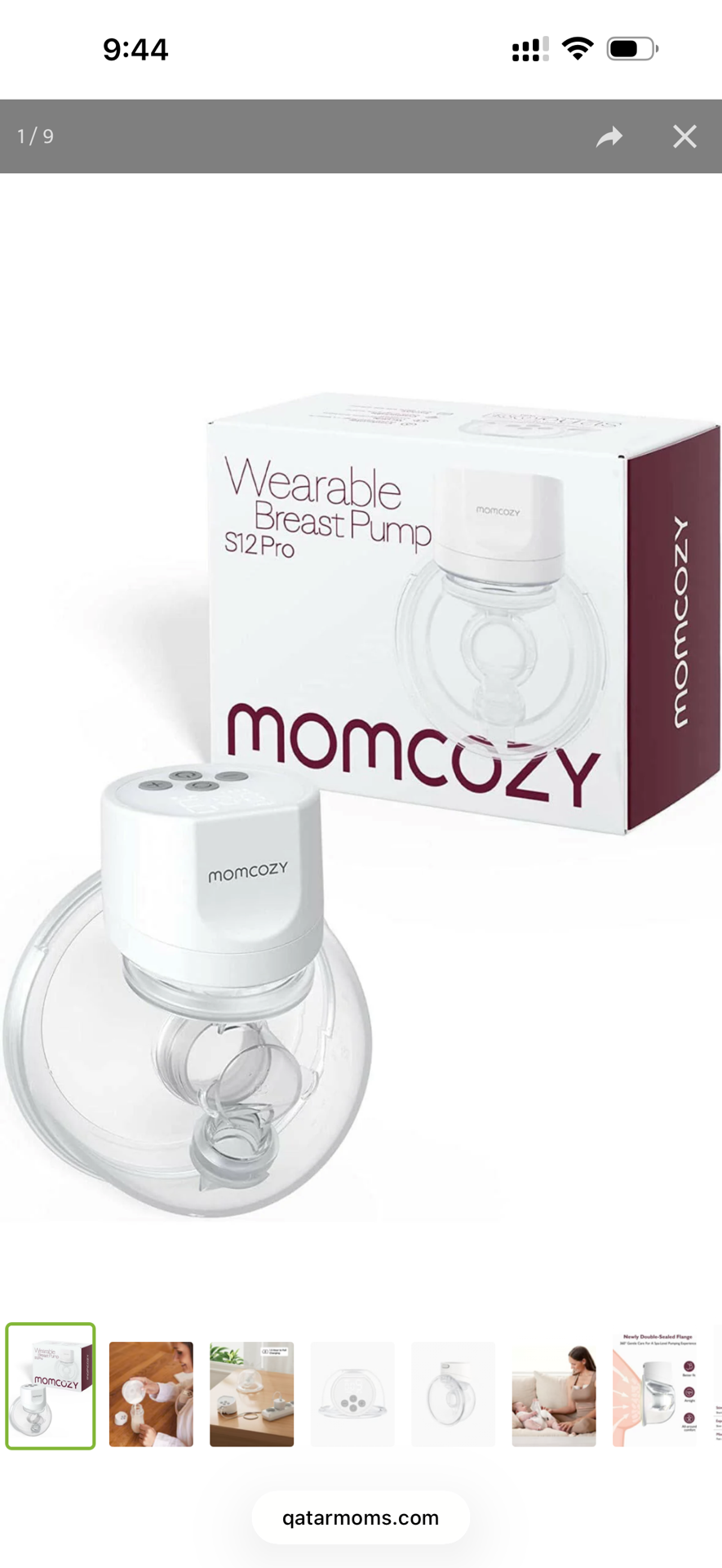 MomCozy S12 Pro Wearable Breast pump - Single - Image 1