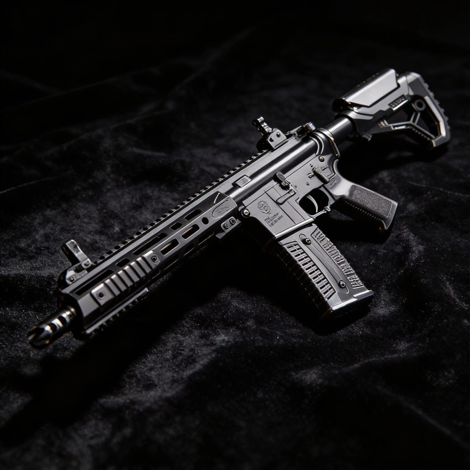 AR-15 / F4 Electric Gel Blaster (Metal Gear Version) - Image 1