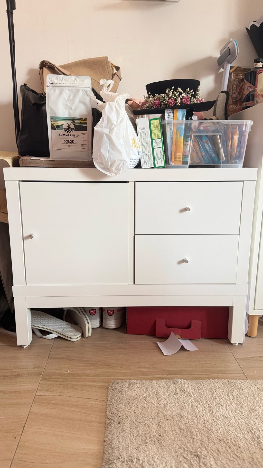IKEA Kallax 2x1 Shelf with Accessories - Image 3
