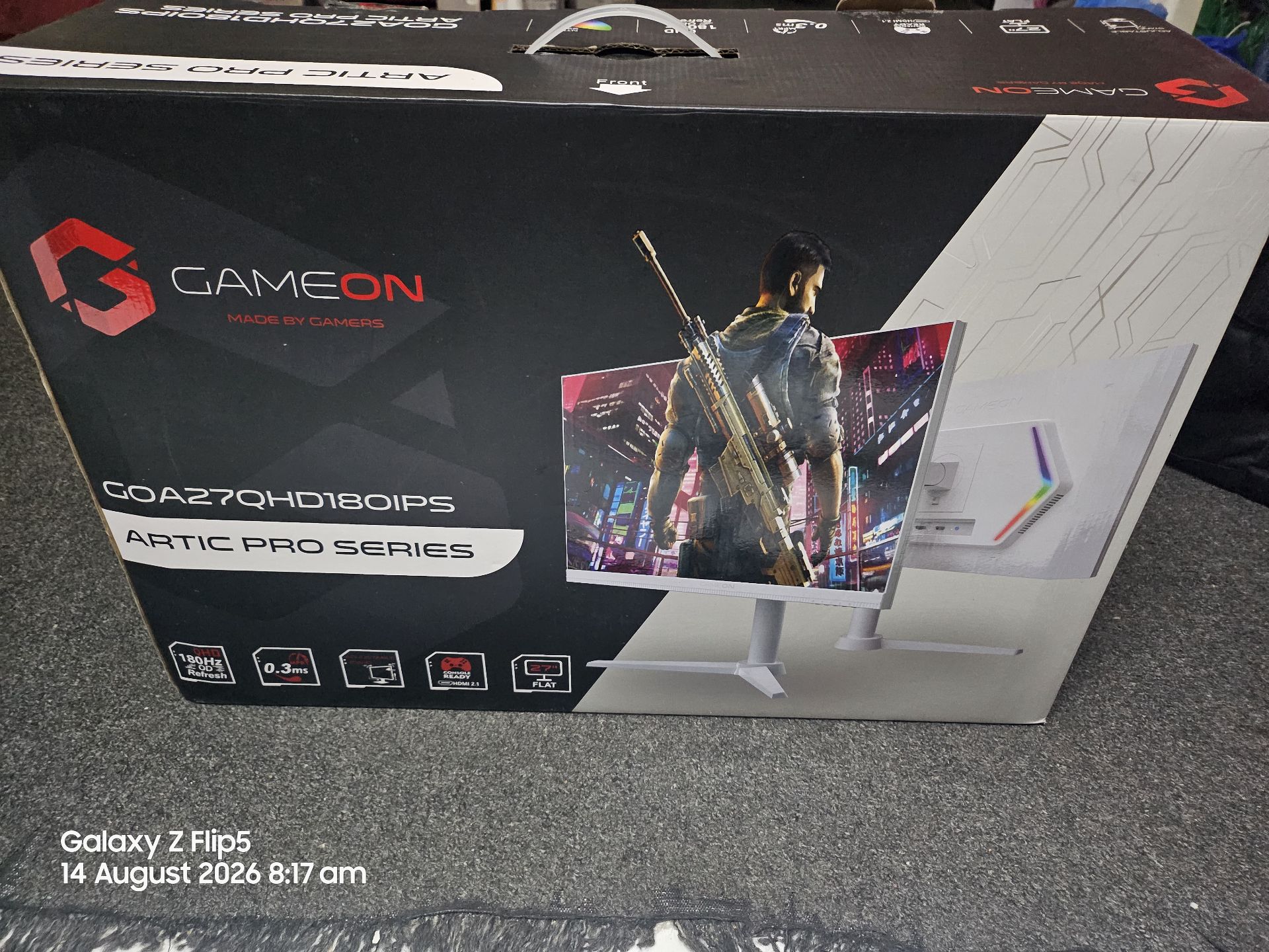 Gameon Arctic Pro Series 27" QHD Gaming Monitor (Excellent Condition) - Image 7