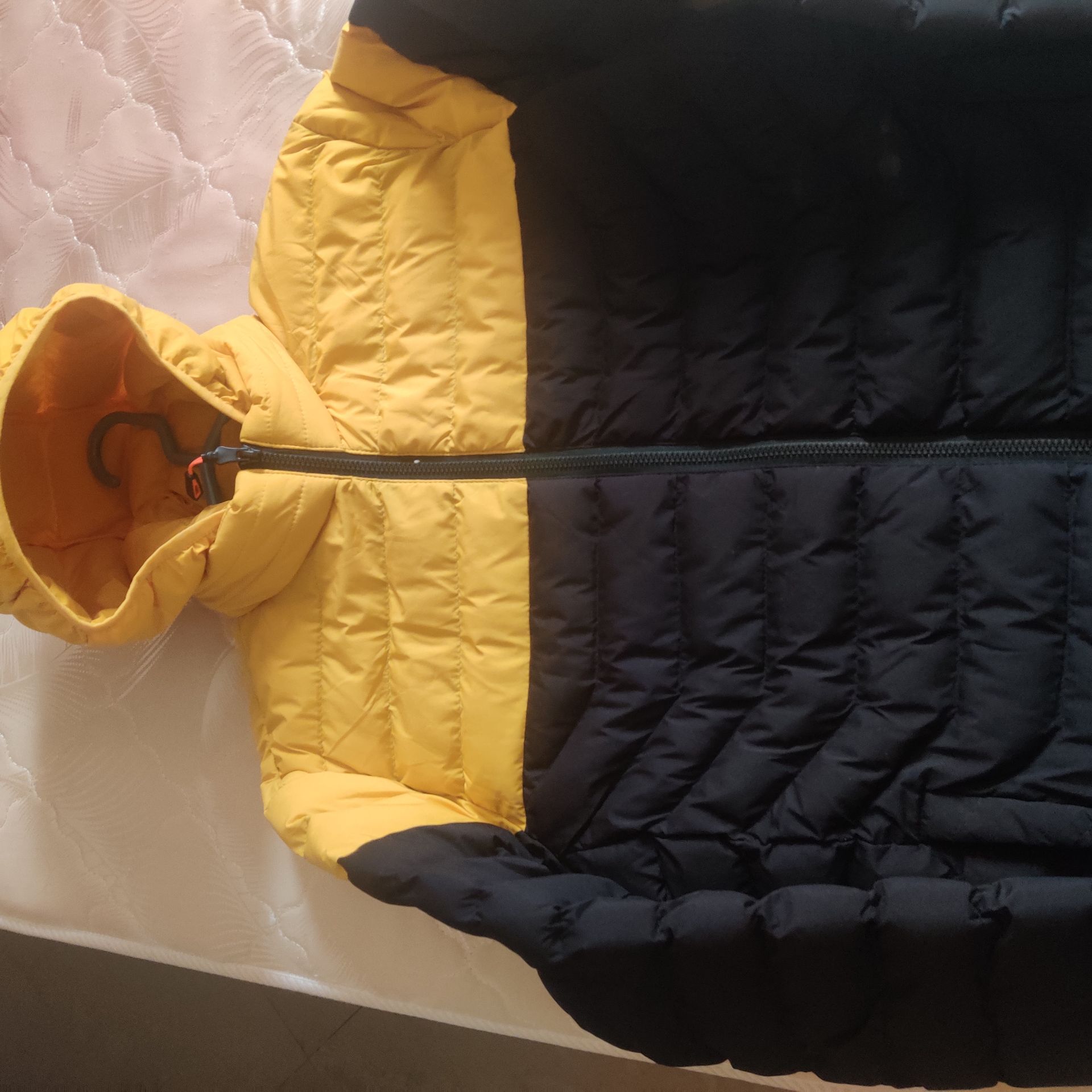 Puffer winter jacket with hoodie - Image 2