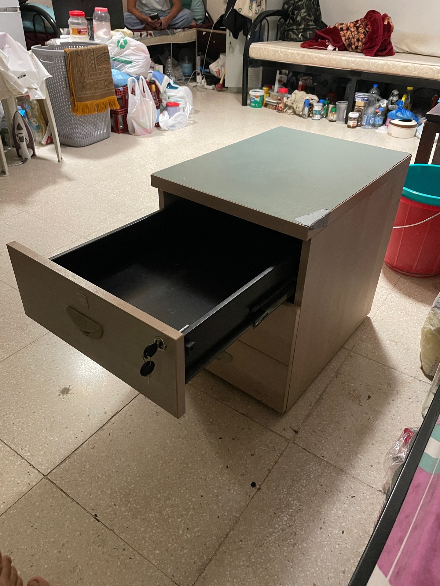 Wooden Pedestal /Drawer - Image 5