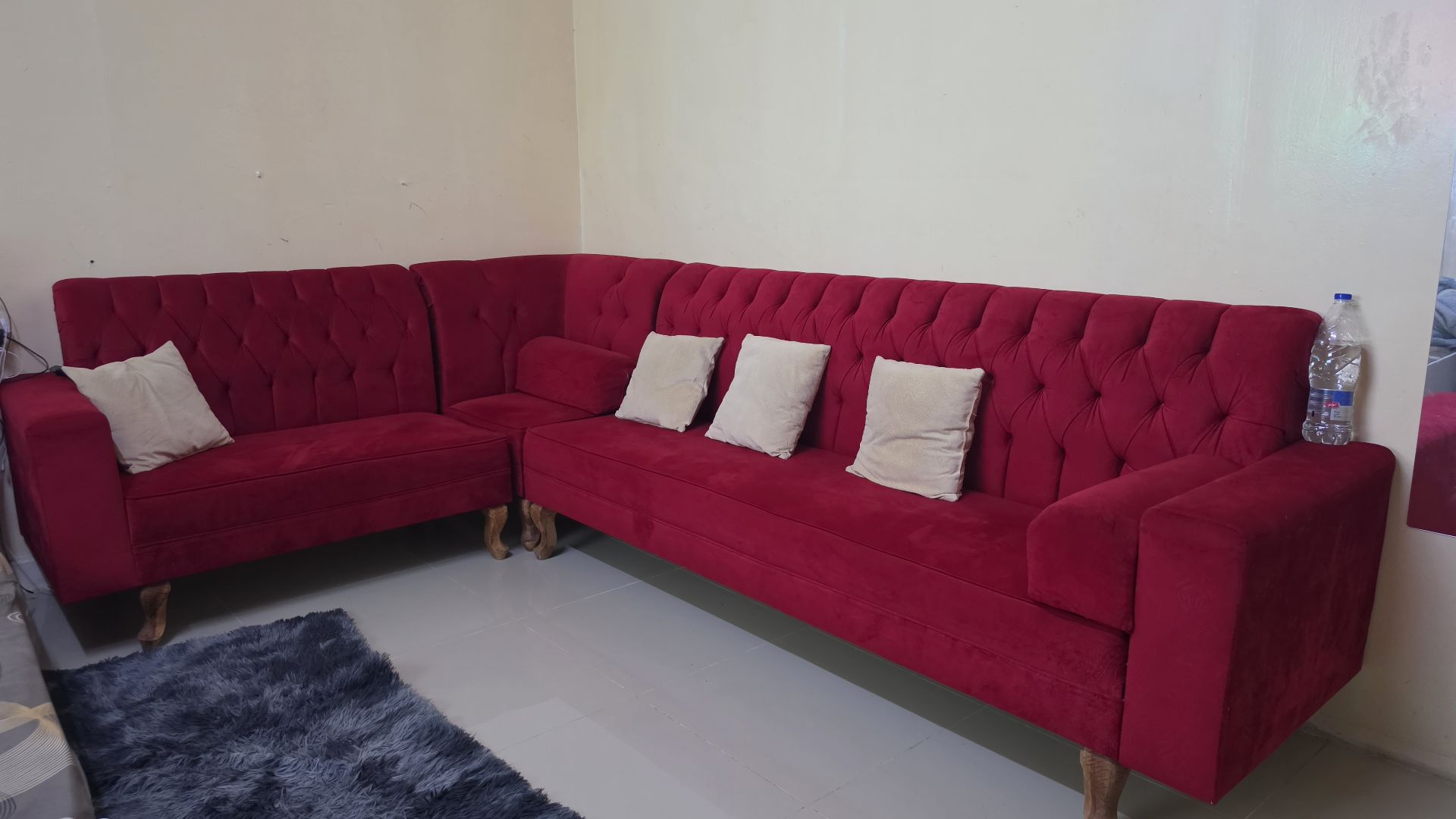 L SHAPE SOFA VERY GOOD CONDITION 🛋️✨ #LShapeSofa #GoodCondition #FurnitureSale - Image 2