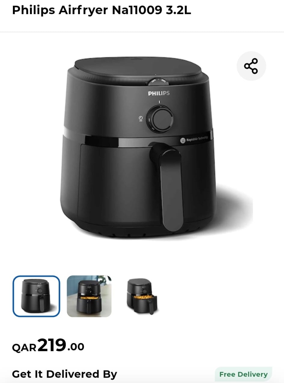 Philips Air Fryer – Excellent Condition – Barely Used - Image 1