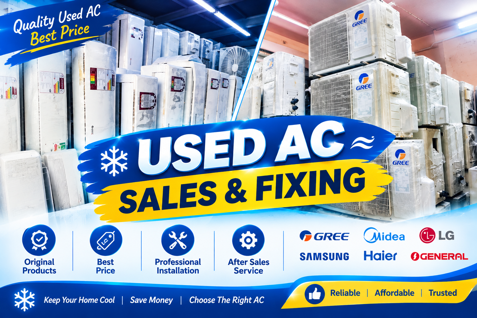 Ac Maintenance ,Sarvice & Repair. Buy & Sall Ac. - Maintenance Services