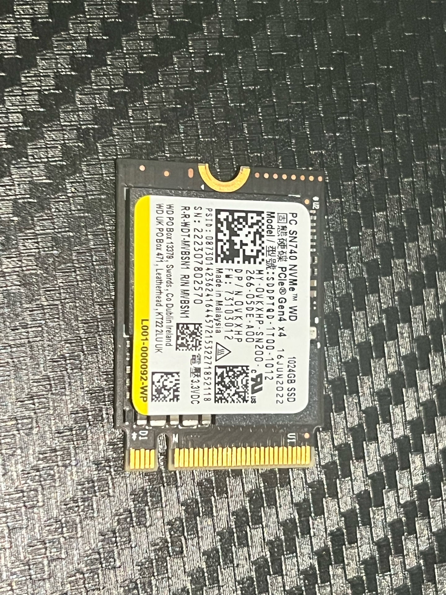 WD SN740 NVME M.2 SSD 1TB  - Image 4