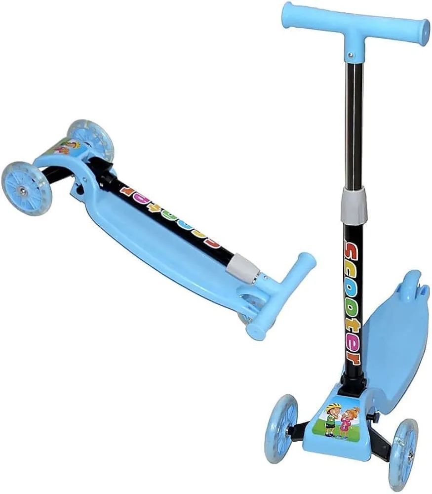 3-Wheel Foldable Scooter For Kids 2-5yrs سكوتر قابل للطي بثلاث عجلات للأطفال من  - Image 3