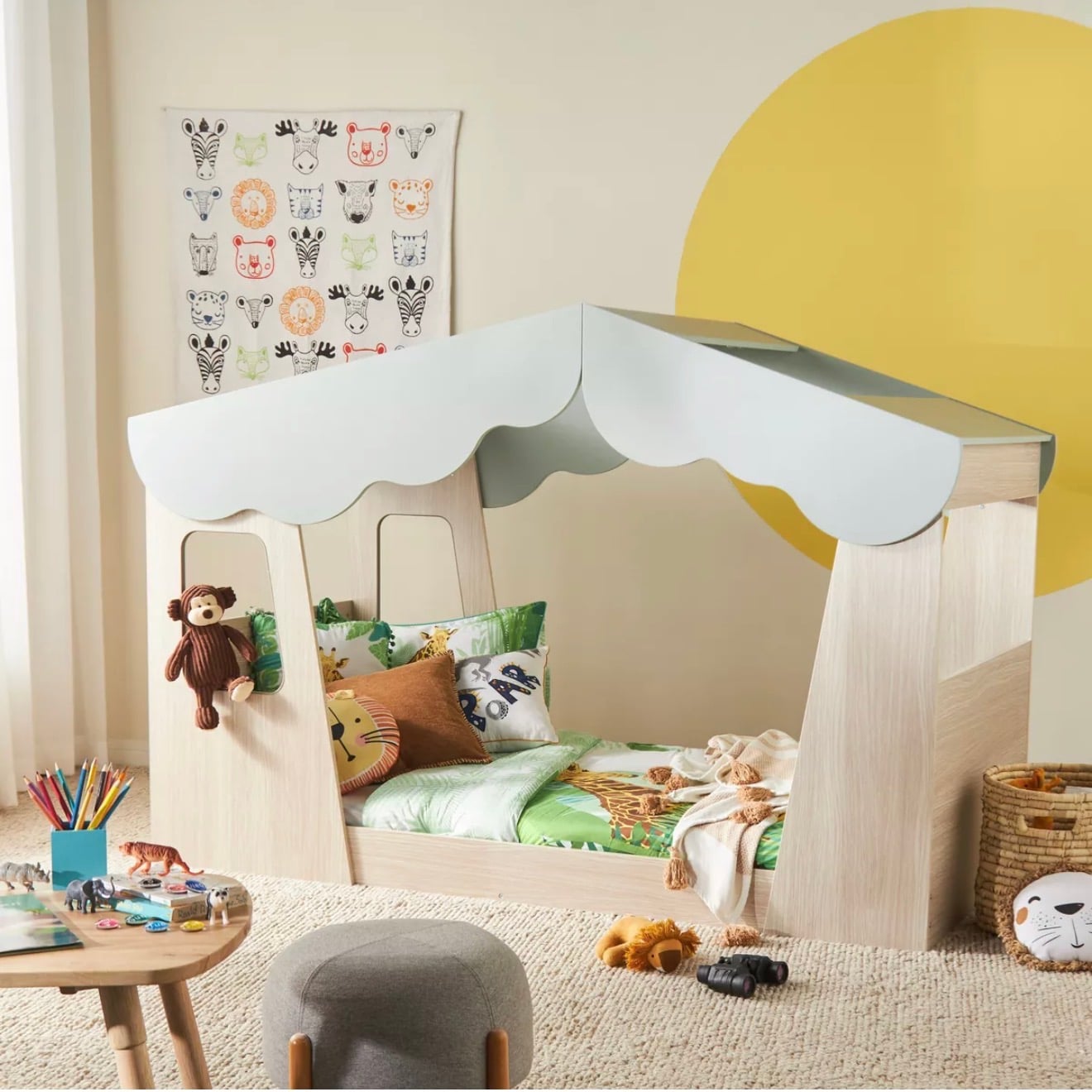 Brand new kids wooden bed, FREE - Image 1