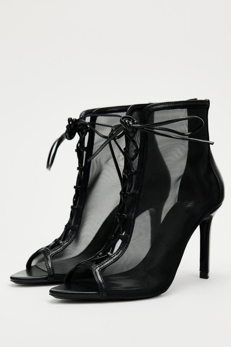 Zara High Black Heels New!! - Image 3