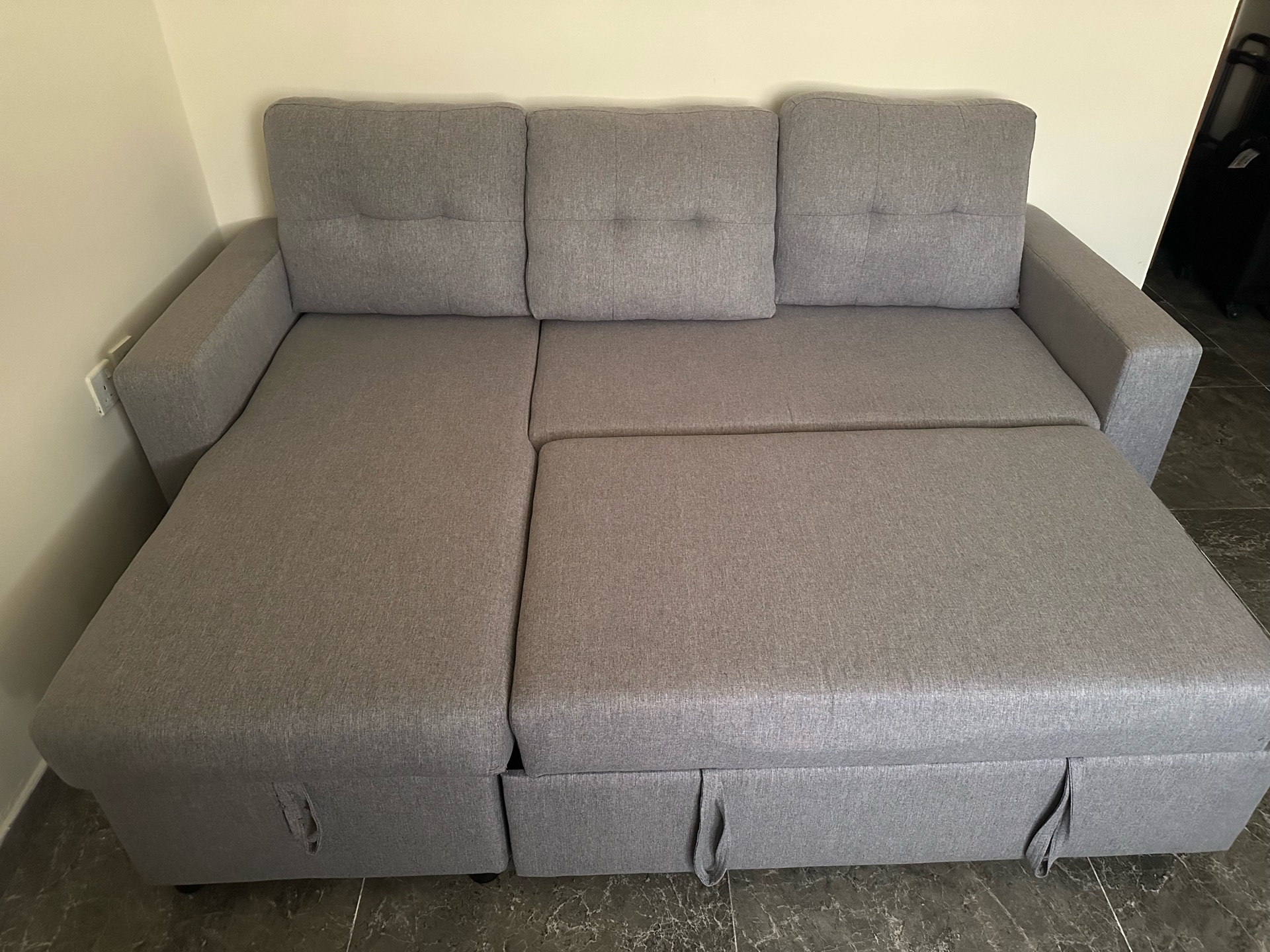 Sofa Bed W/ Storage - Image 3