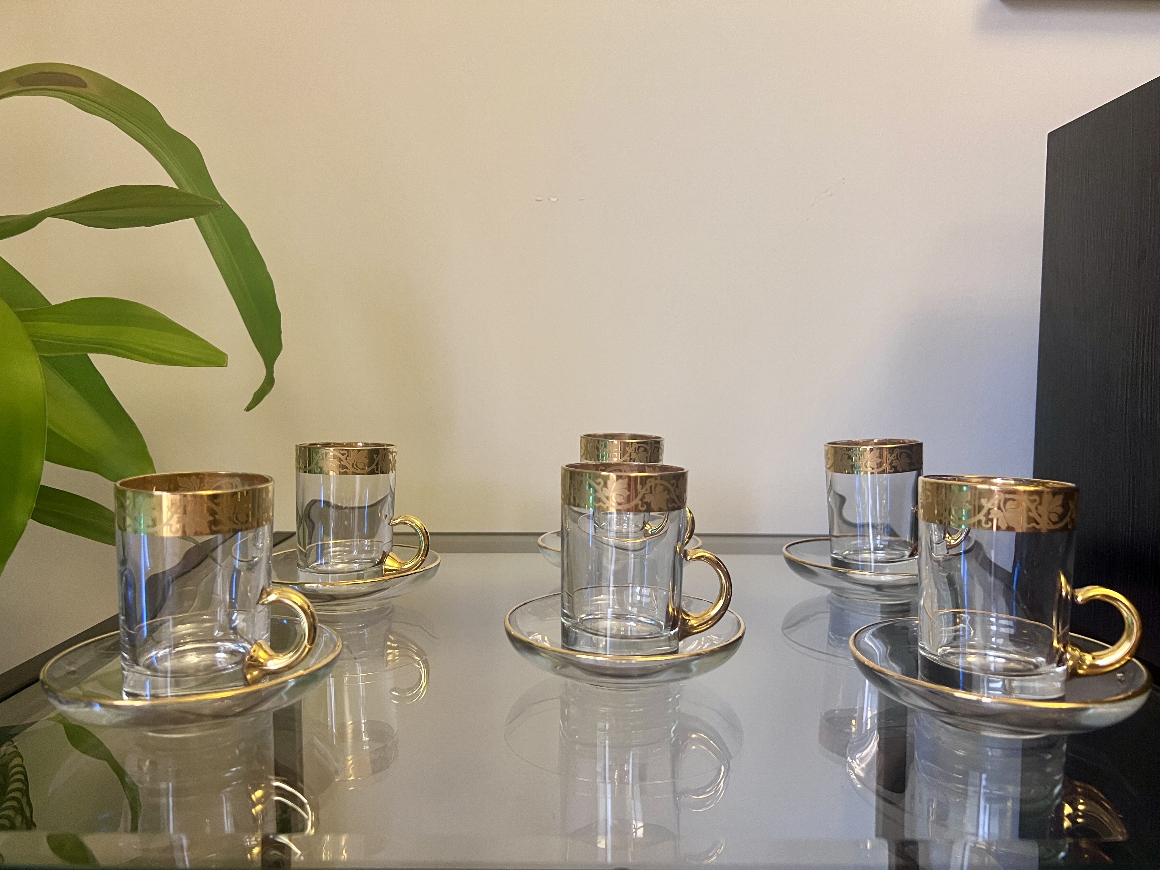 New unused 18 pcs Turkish made Tea Set for 6 - with packaging - Image 1