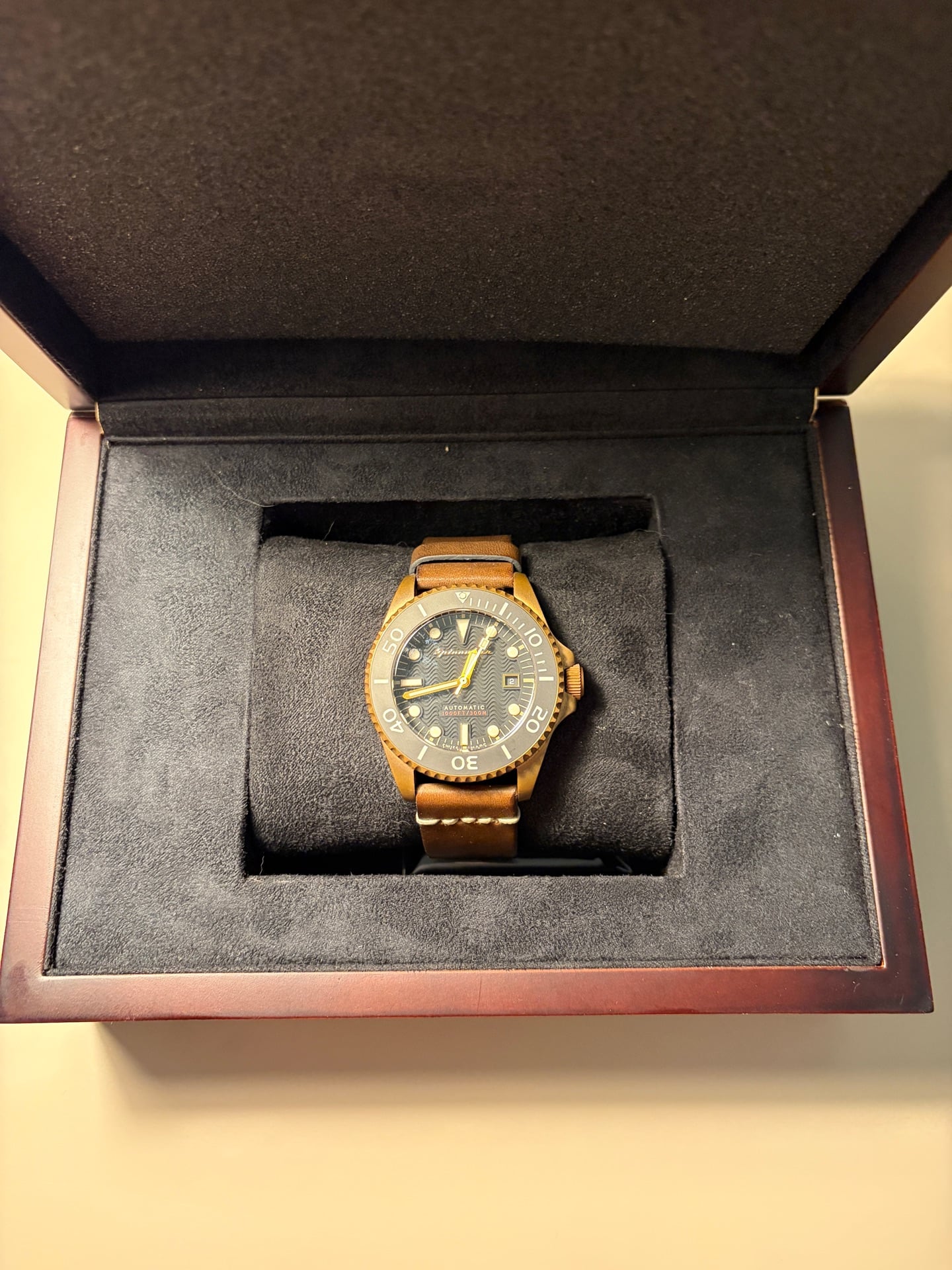 Spinnaker Tesei Bronze Edition Watch - Image 3