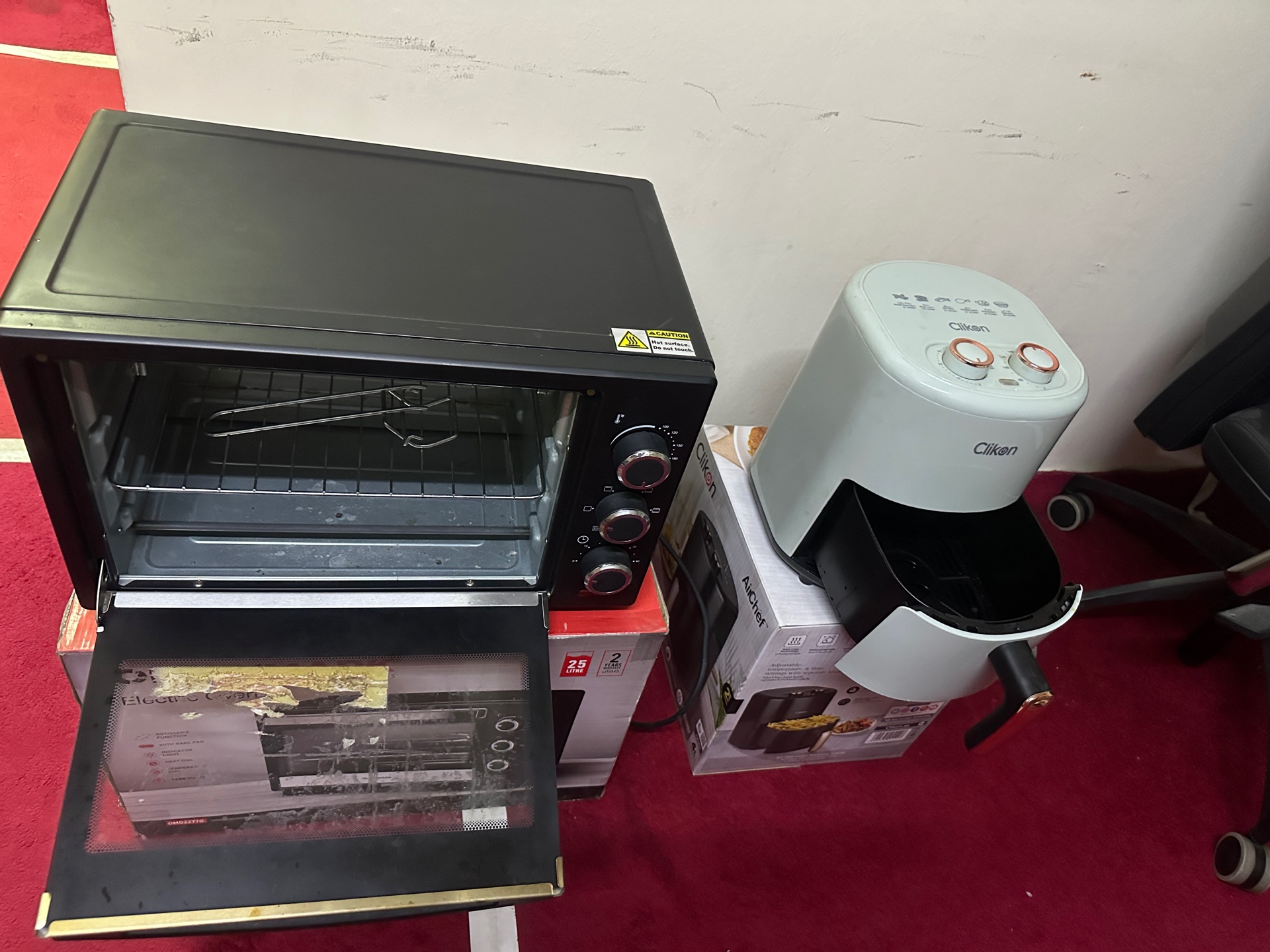 Olsenmark electrical oven & clickon Air fryer  - Image 5