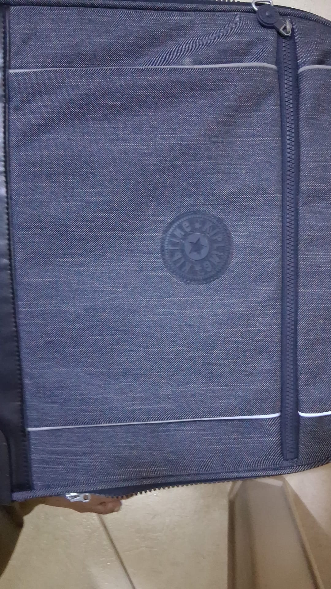 Authentic Kipling Rolling Laptop Bag / Wheeled Business Briefcase - Image 1