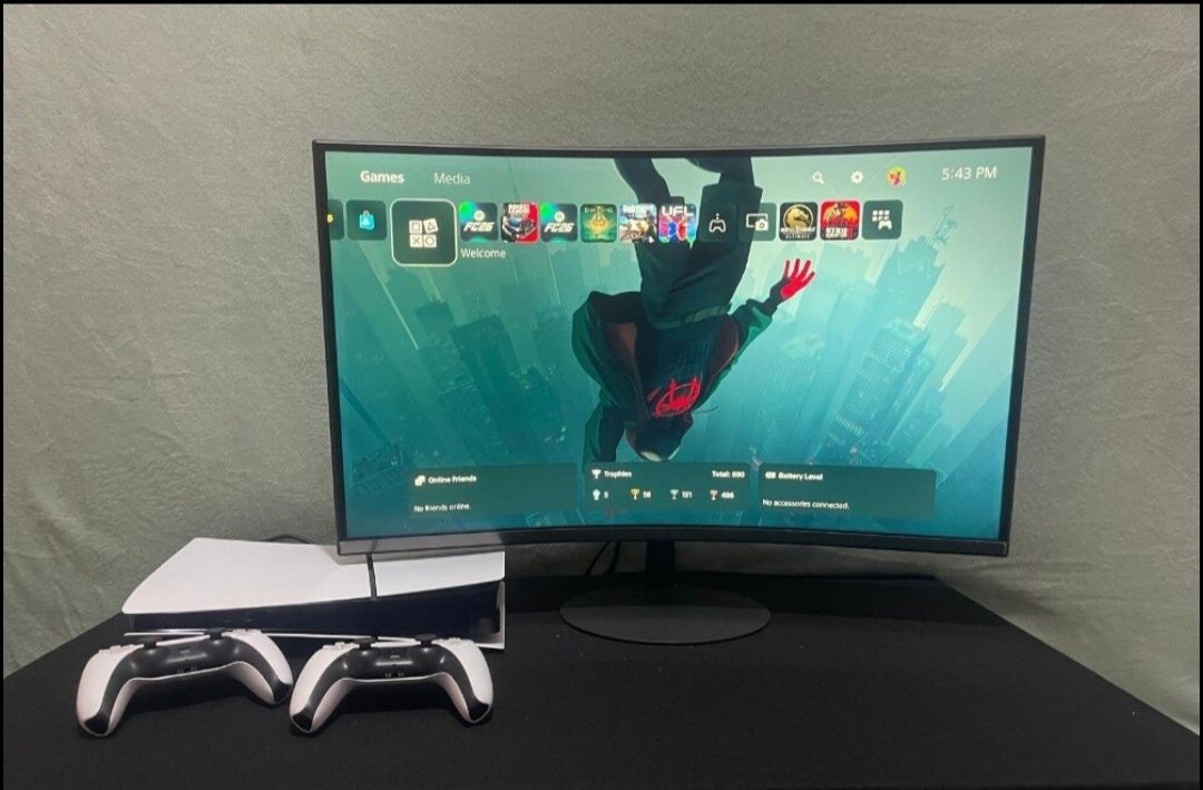 Samsung Essential S3 32” Curved FHD 
Monitor
 - Image 4
