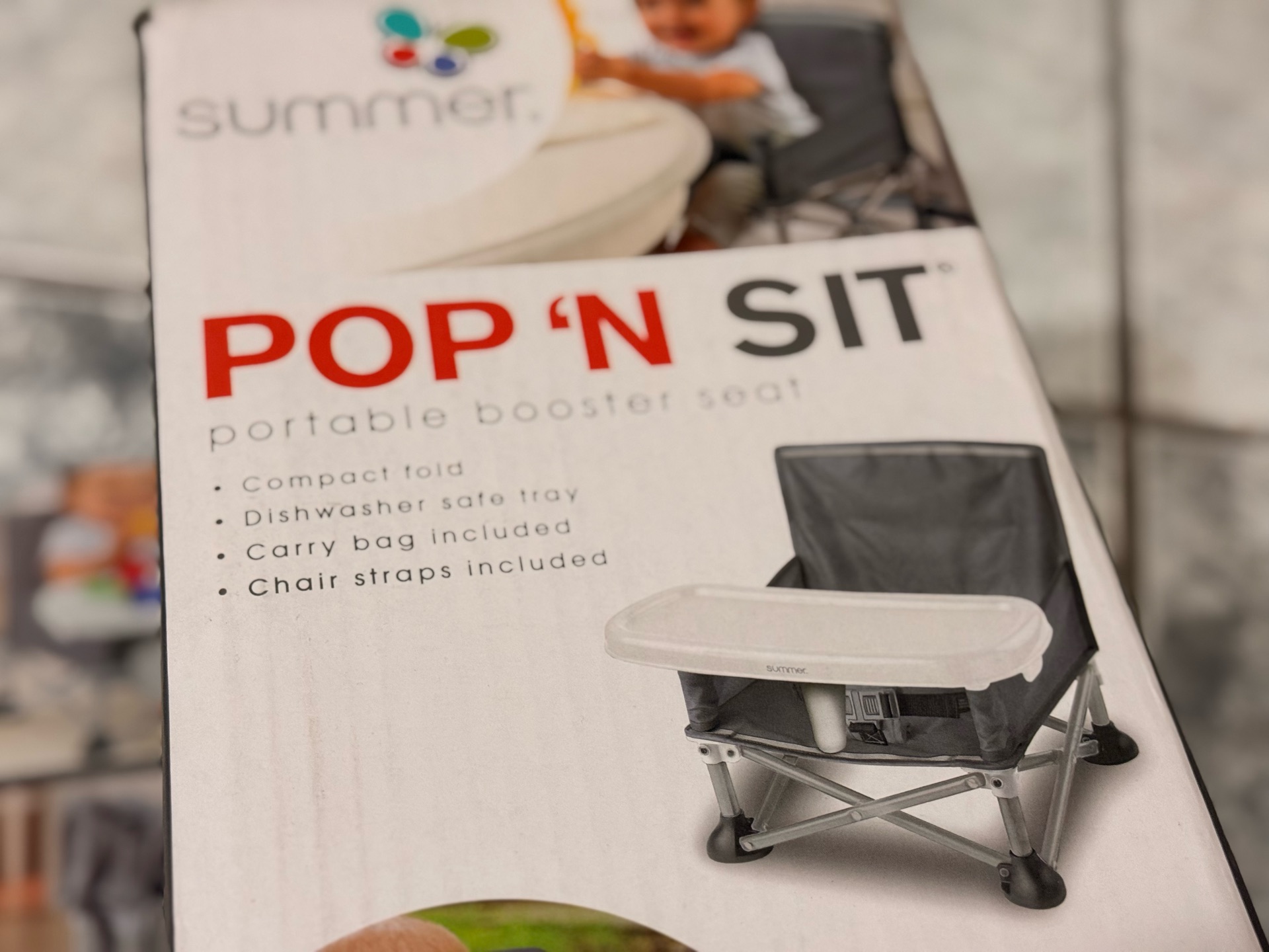 Summer Pop N Sit Folding Compact Booster Seat for Babies & Infants up to 3 years - Image 4