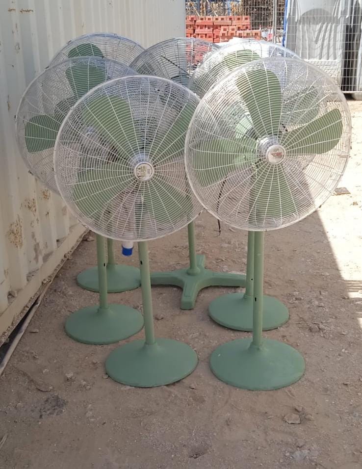 Used and New Standing/ Industrial Pedestal Fan 24" for Sale - Image 9