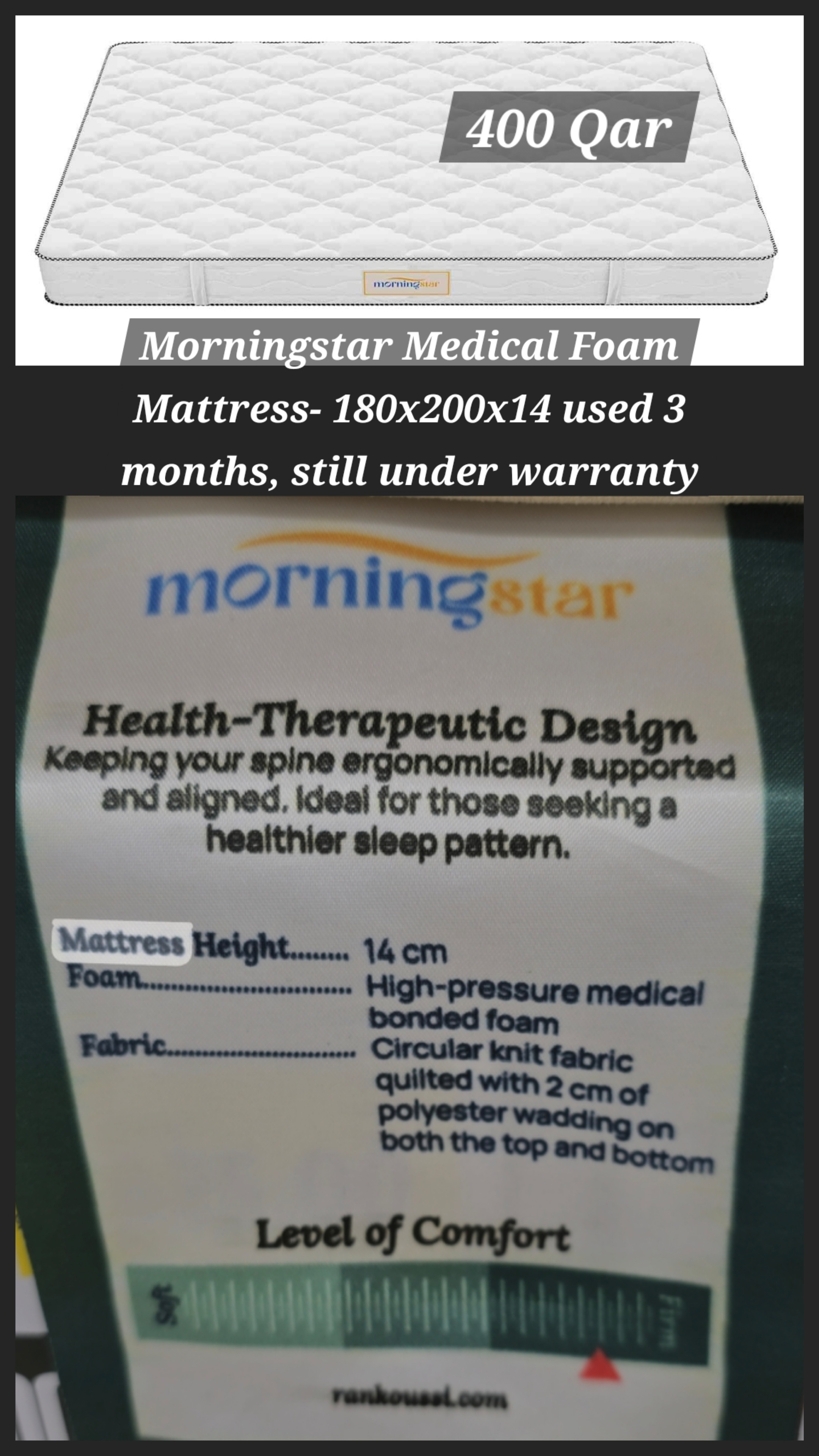 Therapeutic Medical Mattress - 180x200 - Image 3