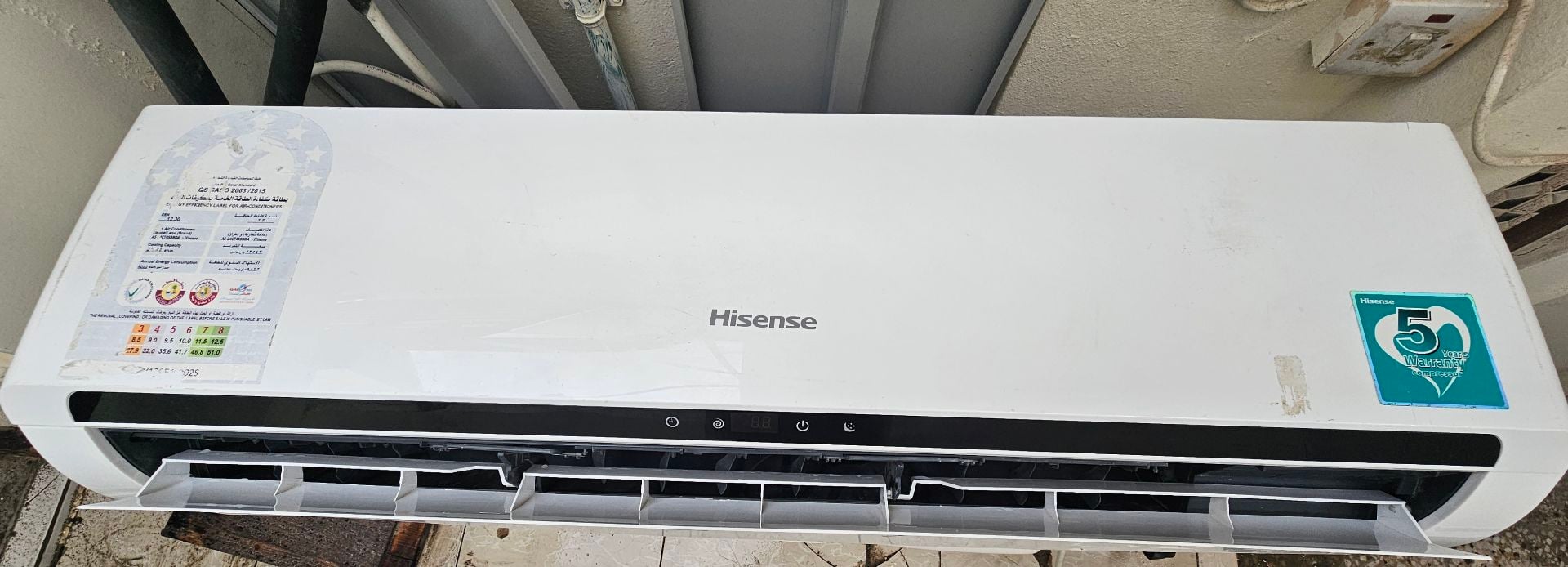 Hisense 2 Ton Split AC – 23,543 BTU – Excellent Condition - Image 1