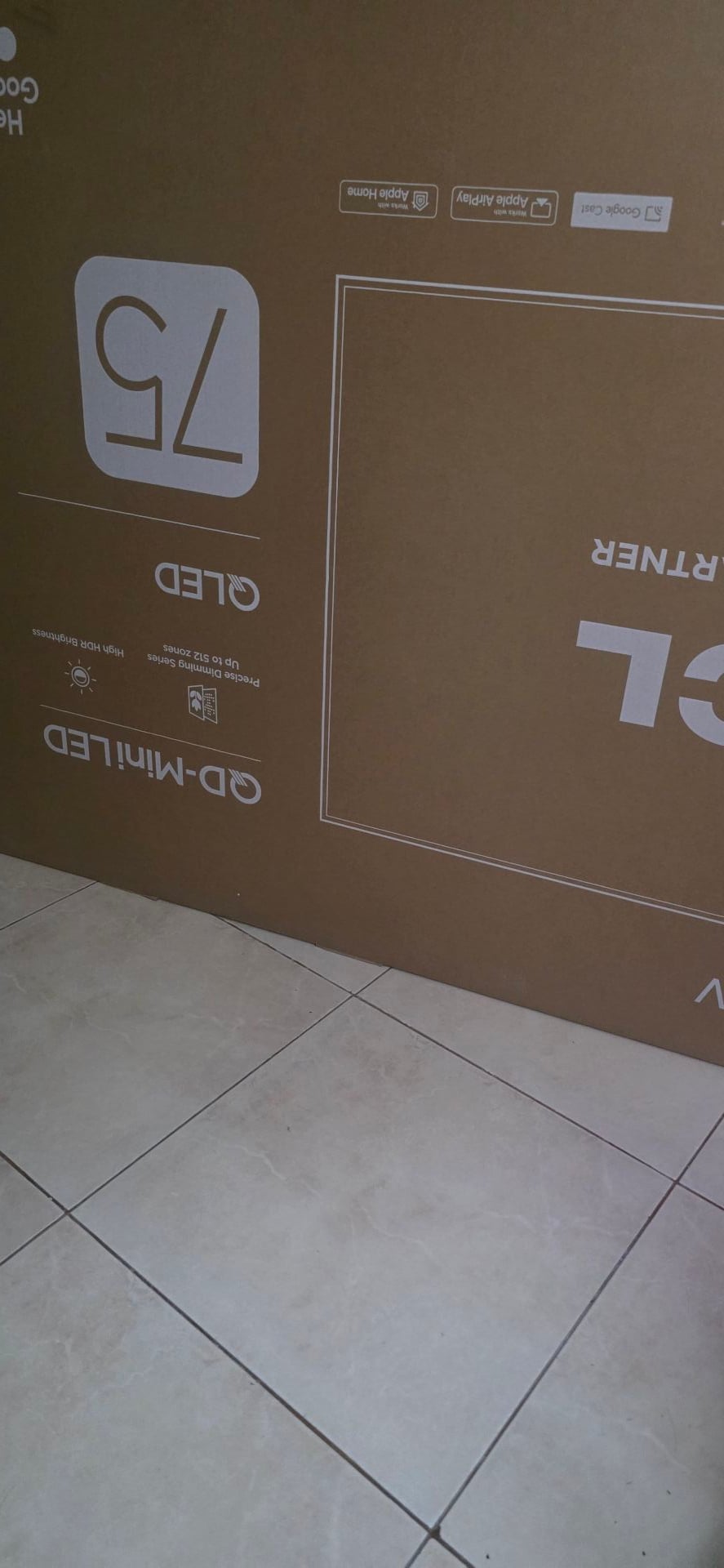 75 inch led tv box only - Image 2