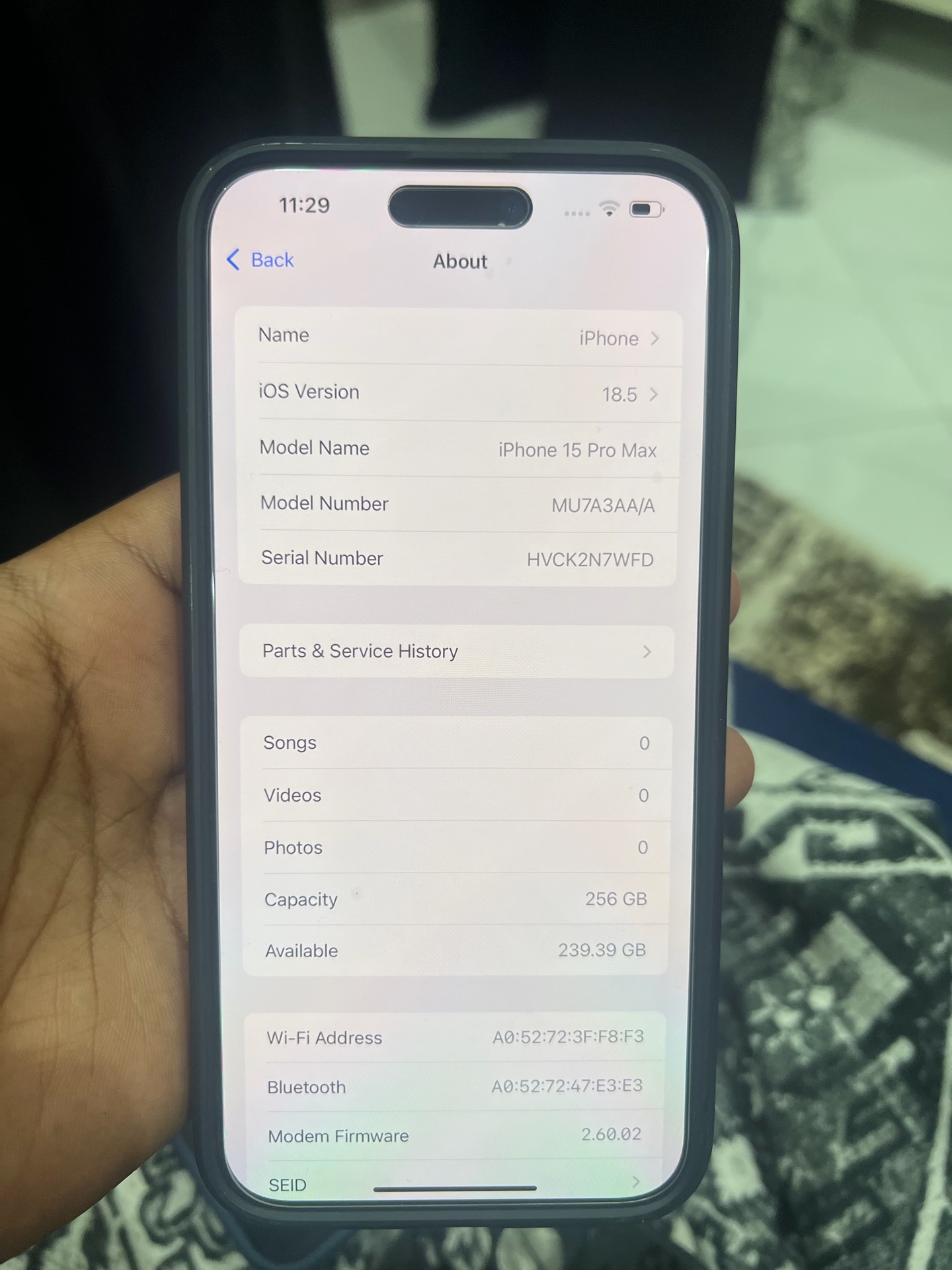 iPhone 15pro max 256GB - Image 6