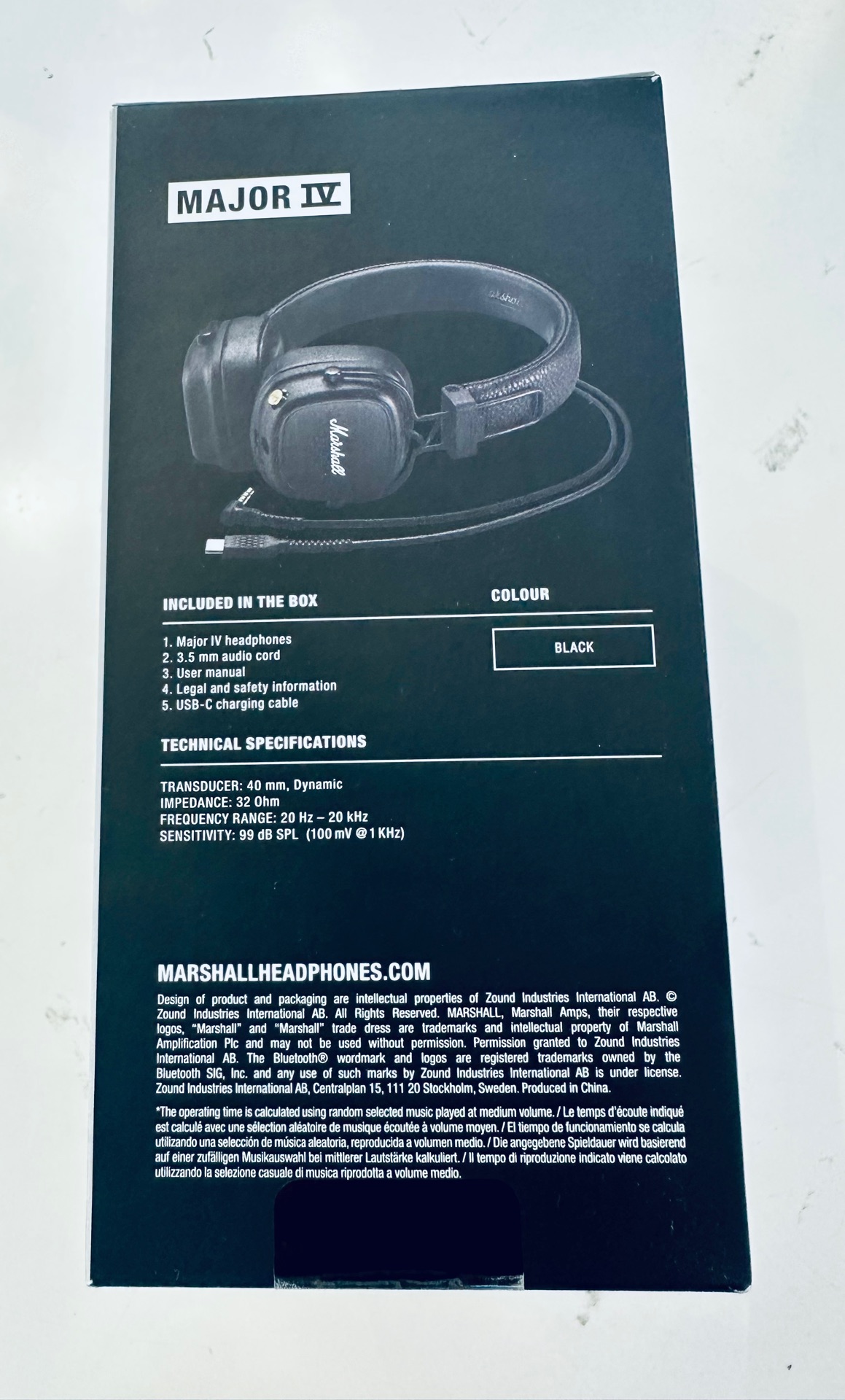 Marshall MAJOR IV brand new  - Image 3