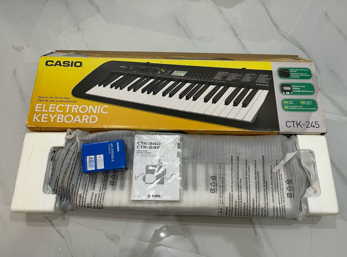 Casio Organ CTK-245 (Electronic Keyboard) - Image 1