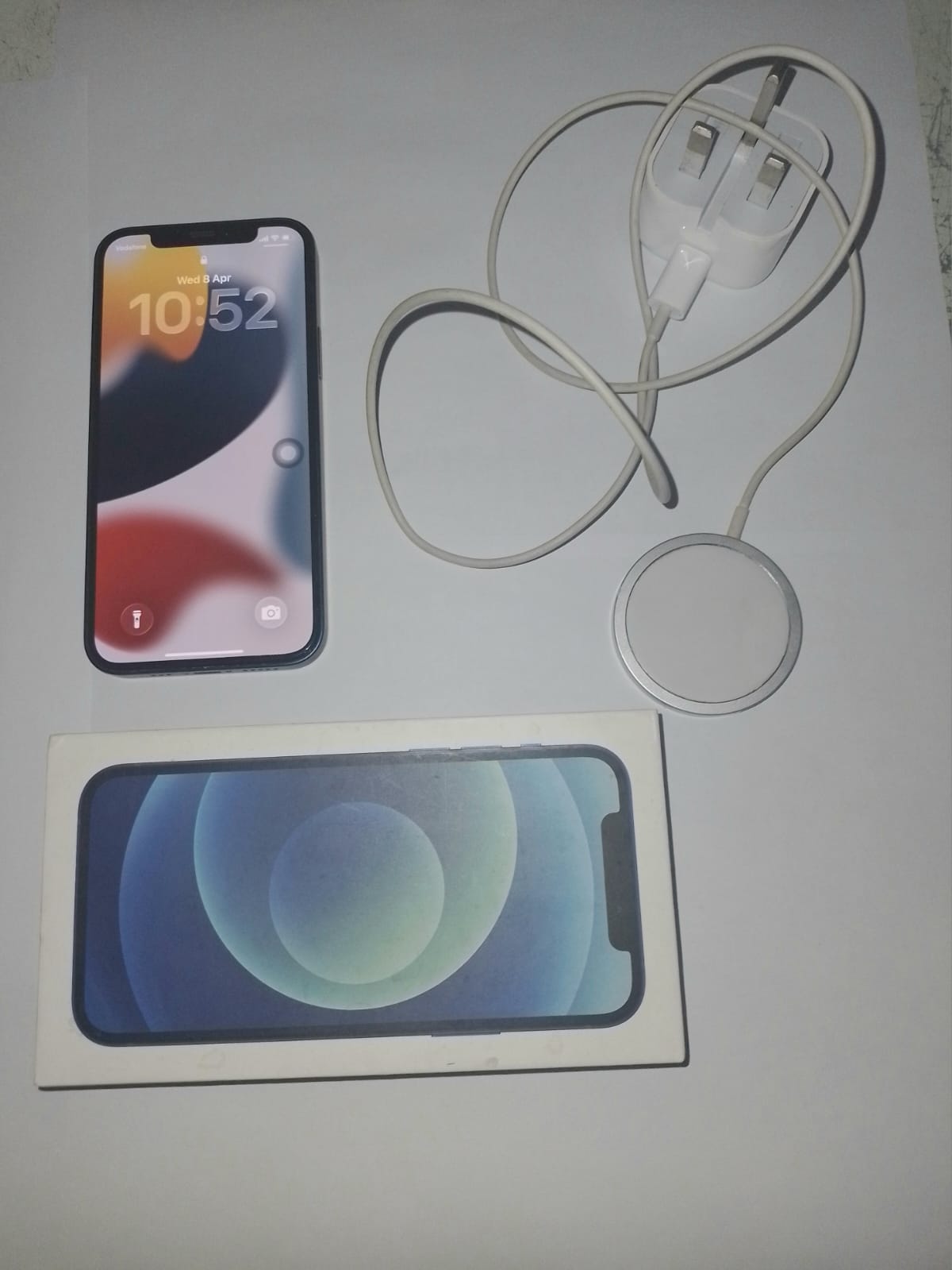 iPhone 12 128 GB with MagSafe Charger and Box - Image 1