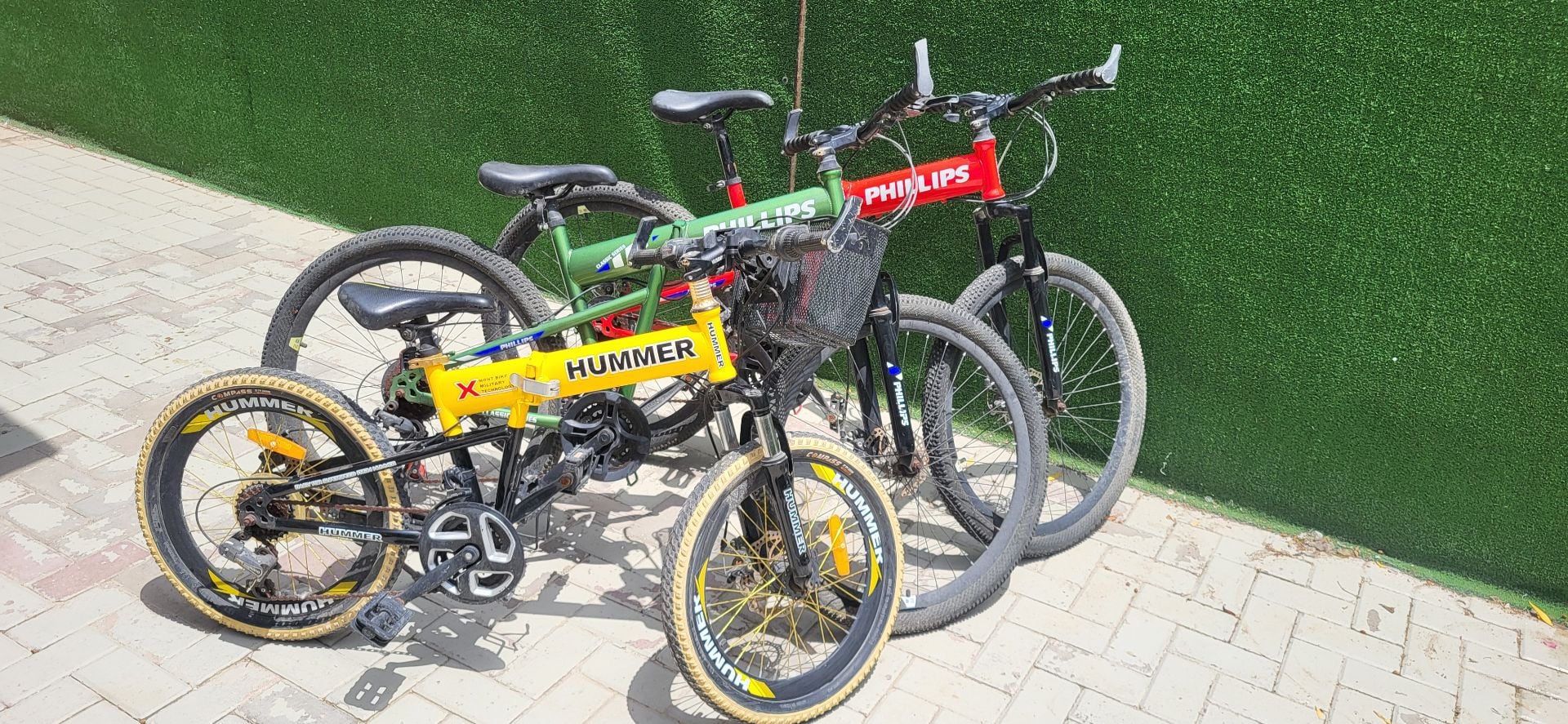 3x folding bicycles for sale - Image 4