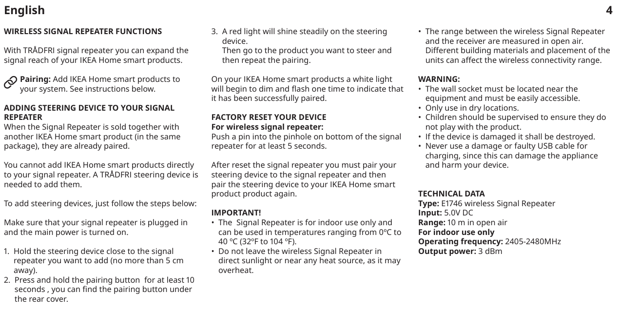 ikea_tradfri_E1746 wireless signal repeater - Image 7