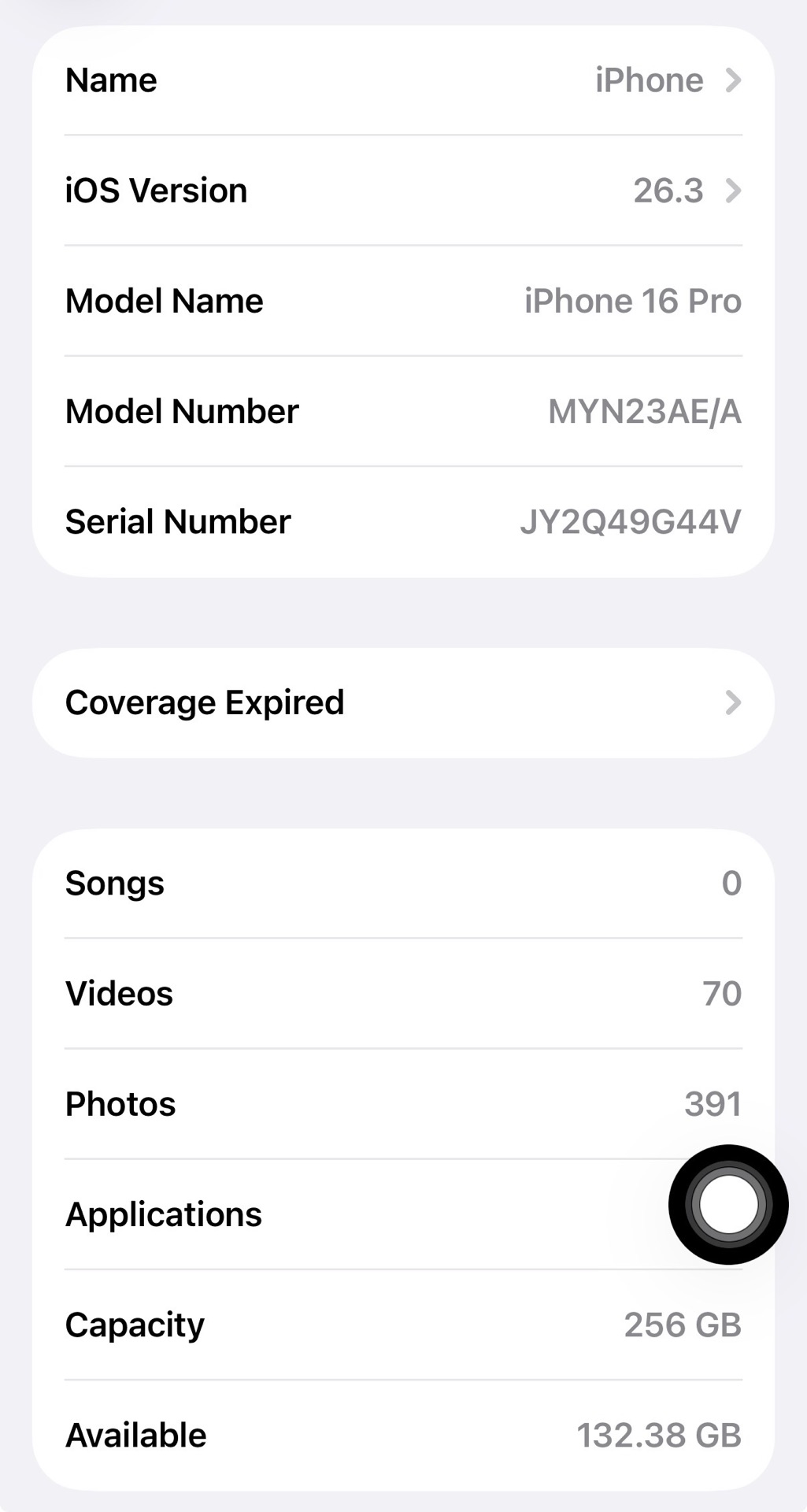 I phone 16pro Dessert Titanium 256gb - Image 8