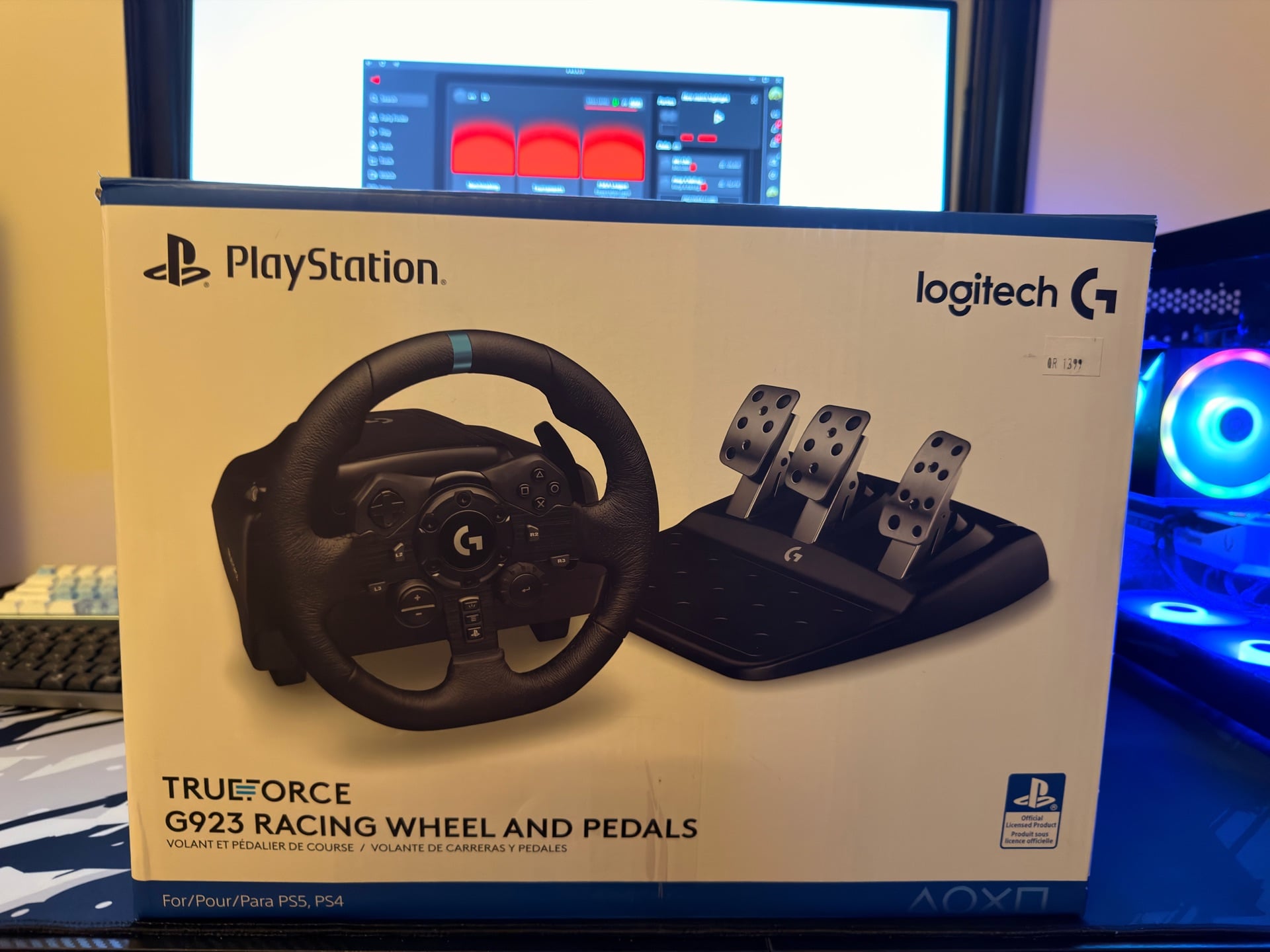G923 logitexh steering wheel - Image 2